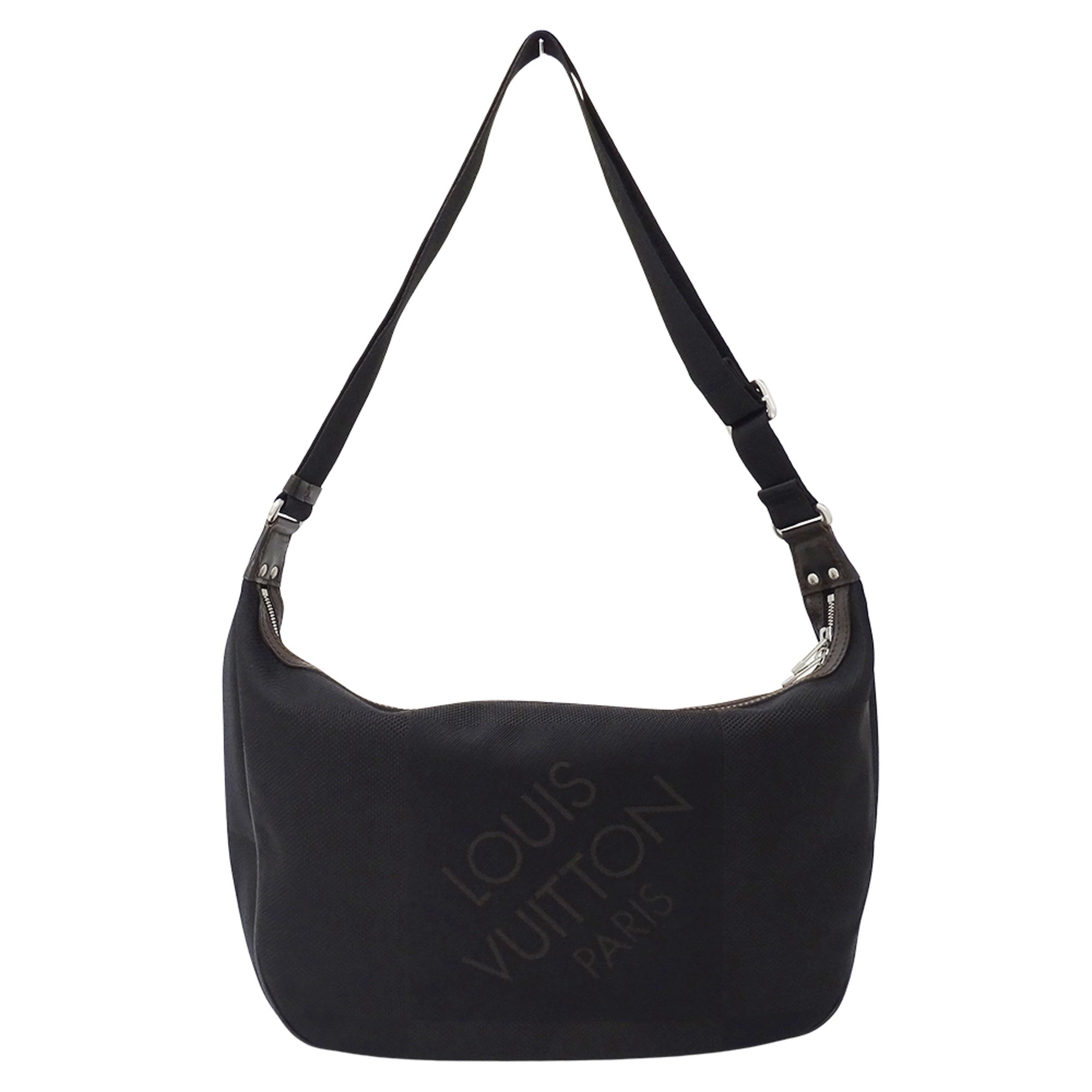 Louis Vuitton Noir Damier Geant Canvas Shoulder Bag (Pre-Owned)