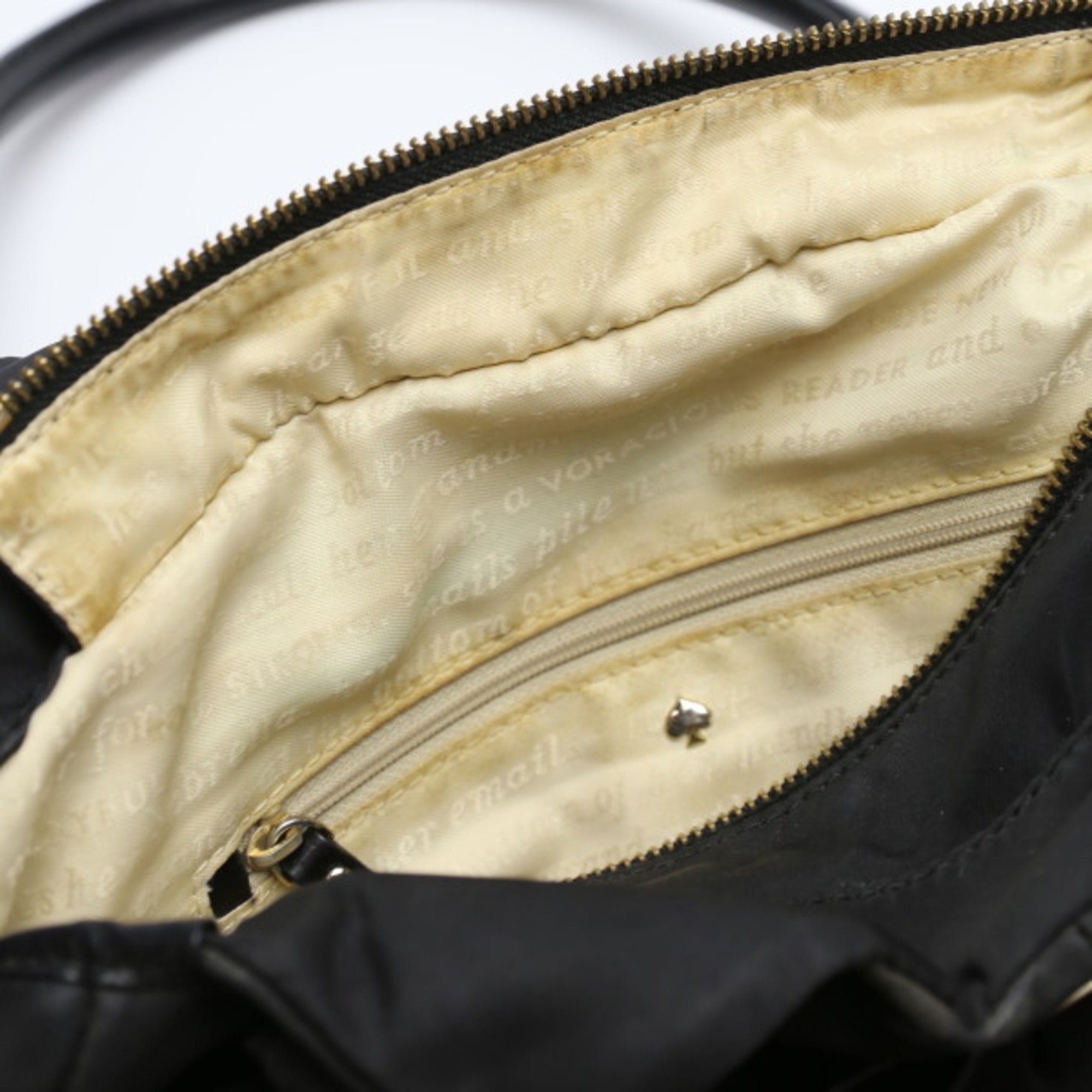 Kate Spade Black Nylon Handbag (Pre-Owned)