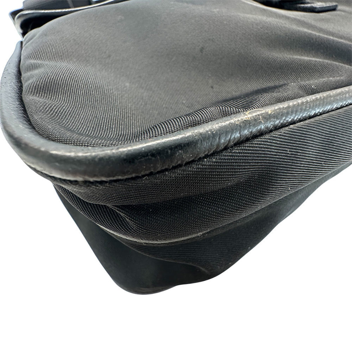 Prada Black Nylon Shoulder Bag (Pre-Owned)