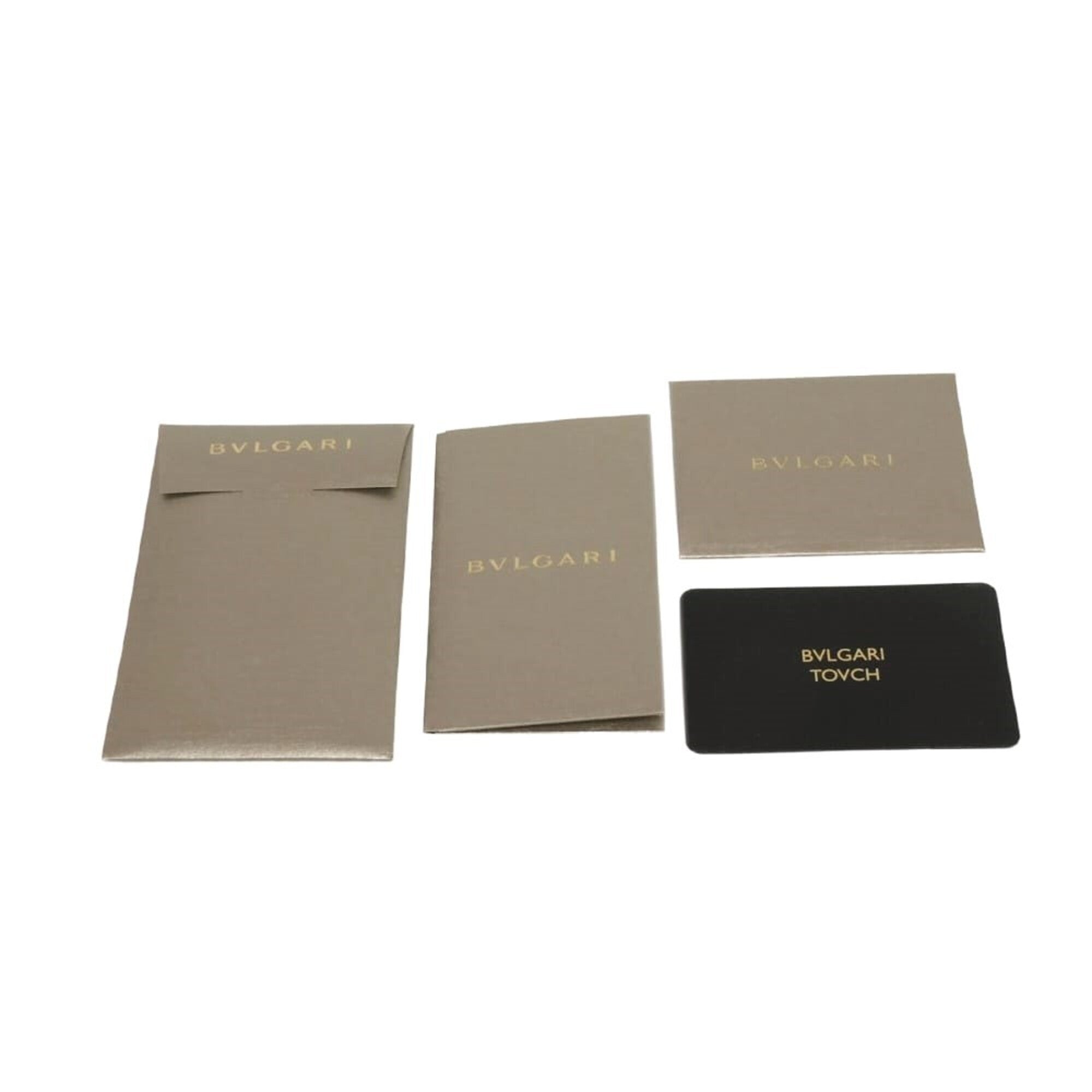 Bvlgari Black Leather Long Wallet (Bi-Fold) (Pre-Owned)