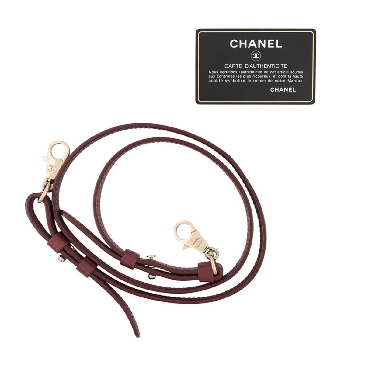 Chanel Bordeaux Champagne Gold Grained Calfskin Handbag Shoulder Bag Tote Bag (Pre-Owned)