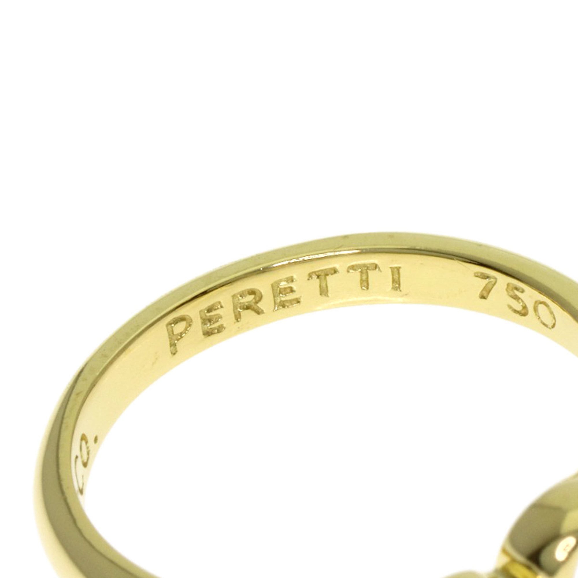 Tiffany Open Heart Yellow Gold (18K) Band Ring (Pre-Owned)