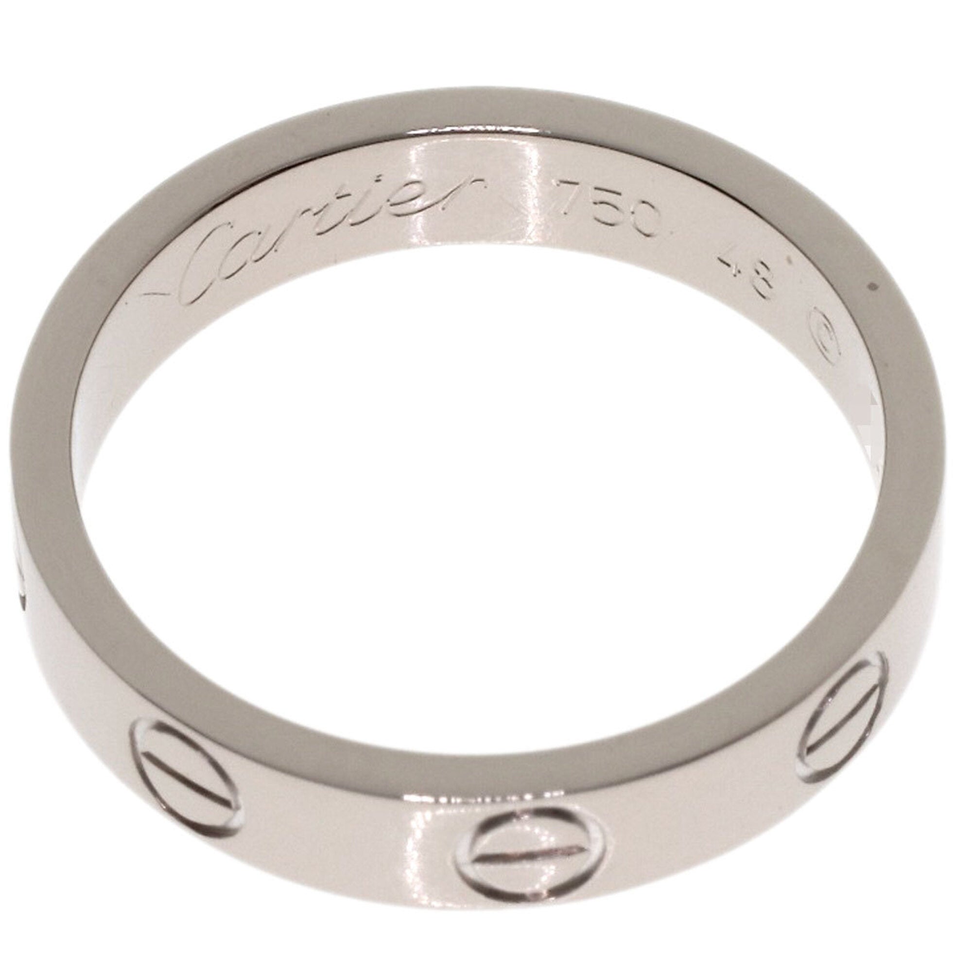 Cartier White Gold (18K) Band Ring (Pre-Owned)
