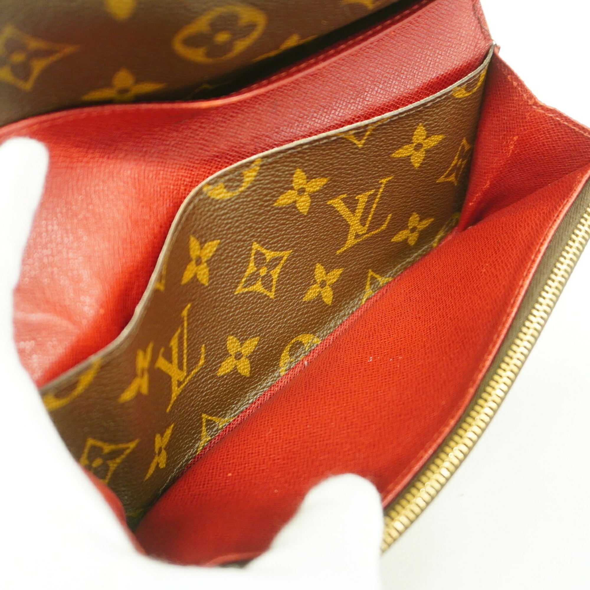 Louis Vuitton Rouge Long Wallet (Bi-Fold) (Pre-Owned)