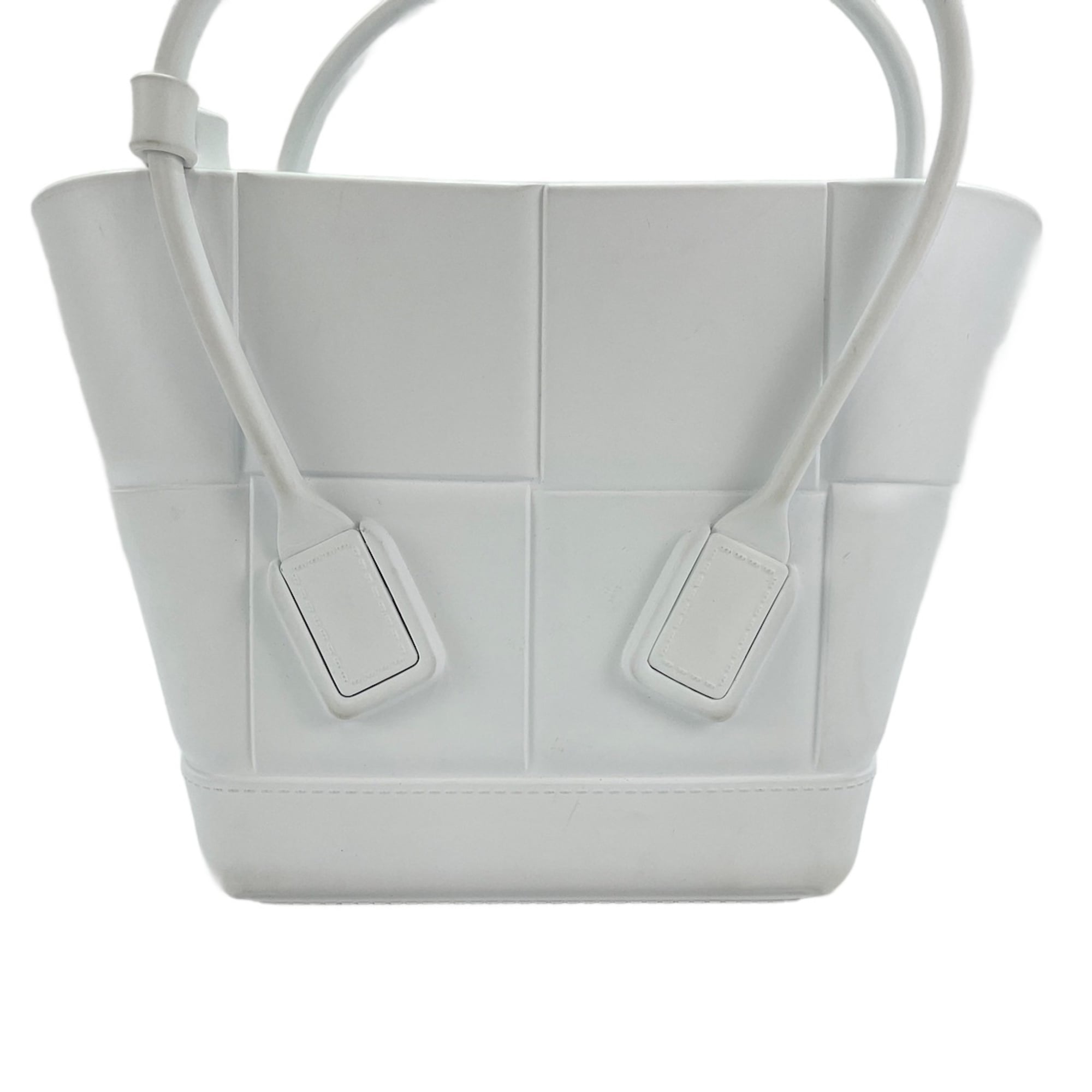 Bottega Veneta White Tote Bag (Pre-Owned)