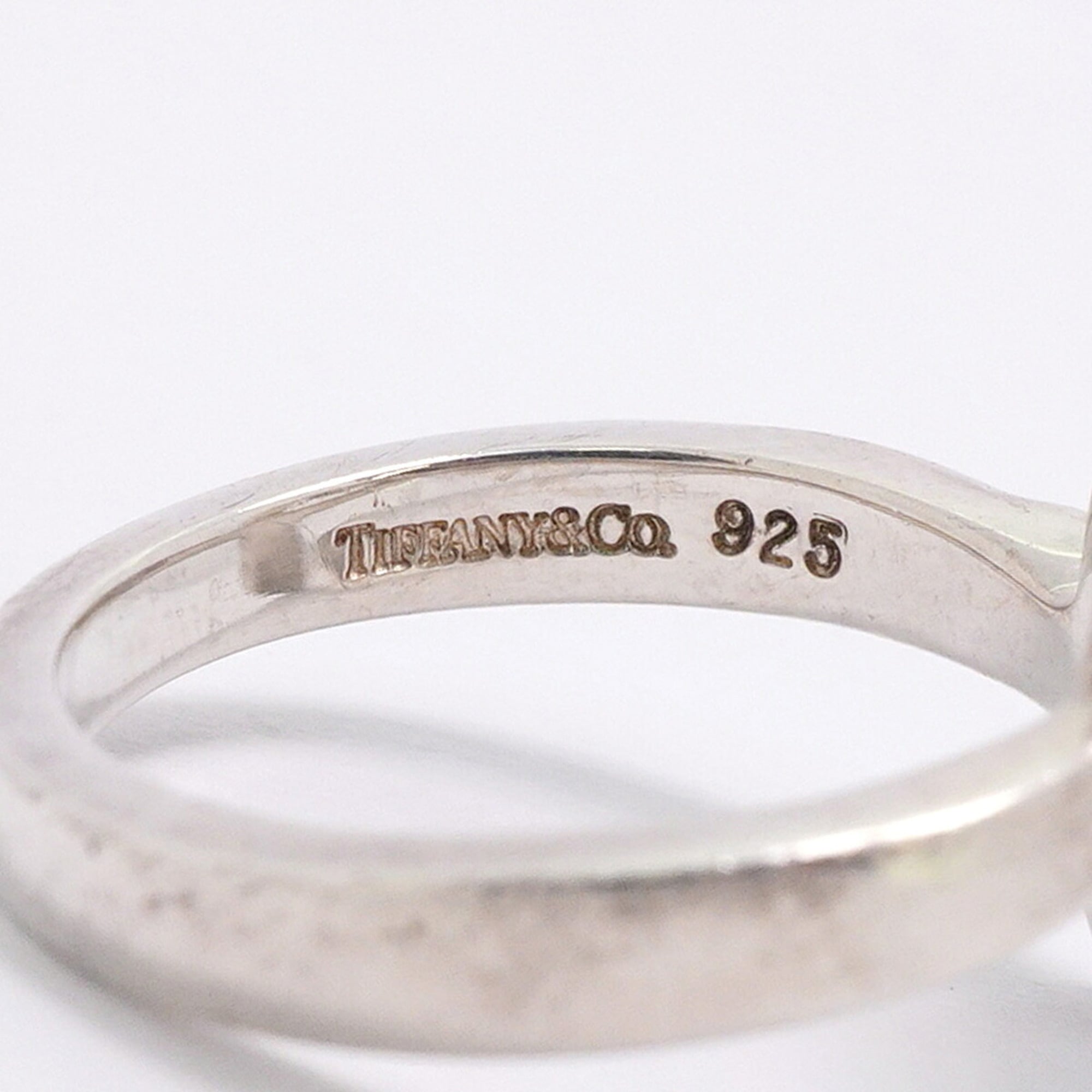 Tiffany Silver 925 Band Ring (Pre-Owned)