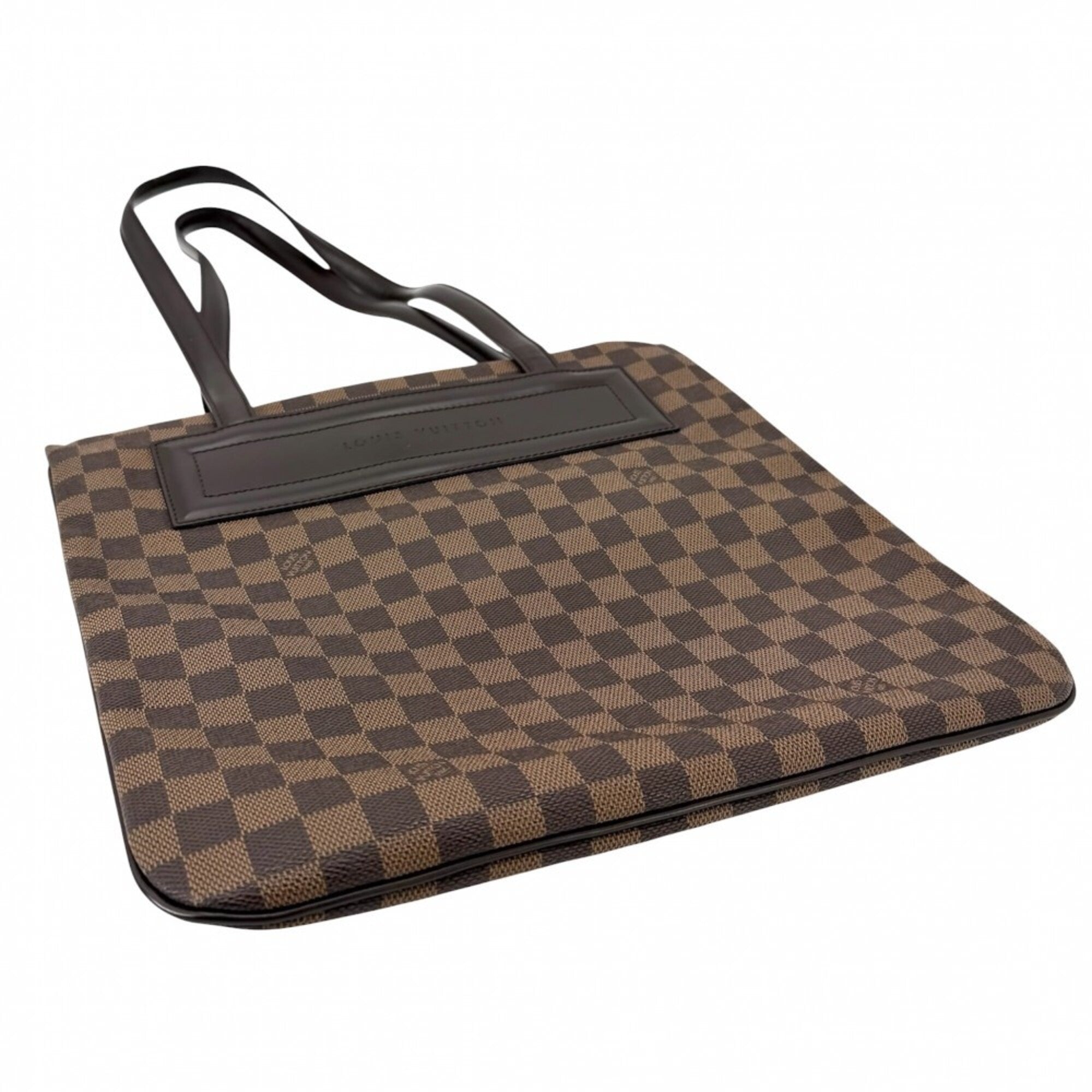 Louis Vuitton Brown Damier Canvas Handbag Pouch Tote Bag (Pre-Owned)