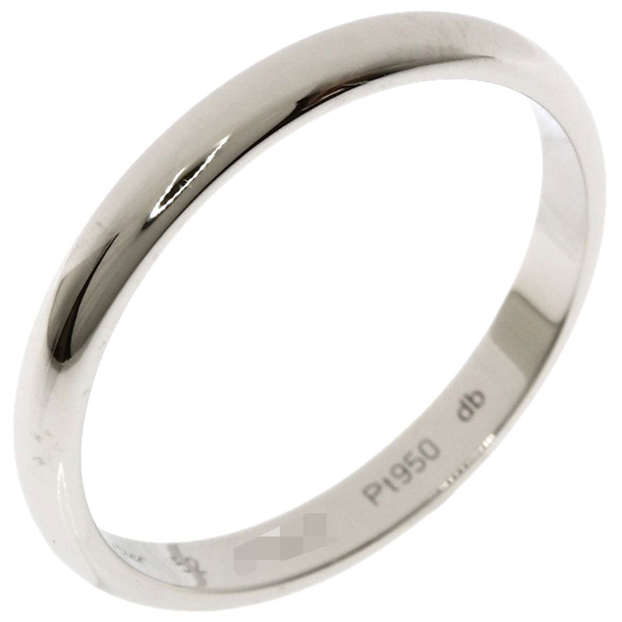 Cartier Platinum 950 Band Ring (Pre-Owned)