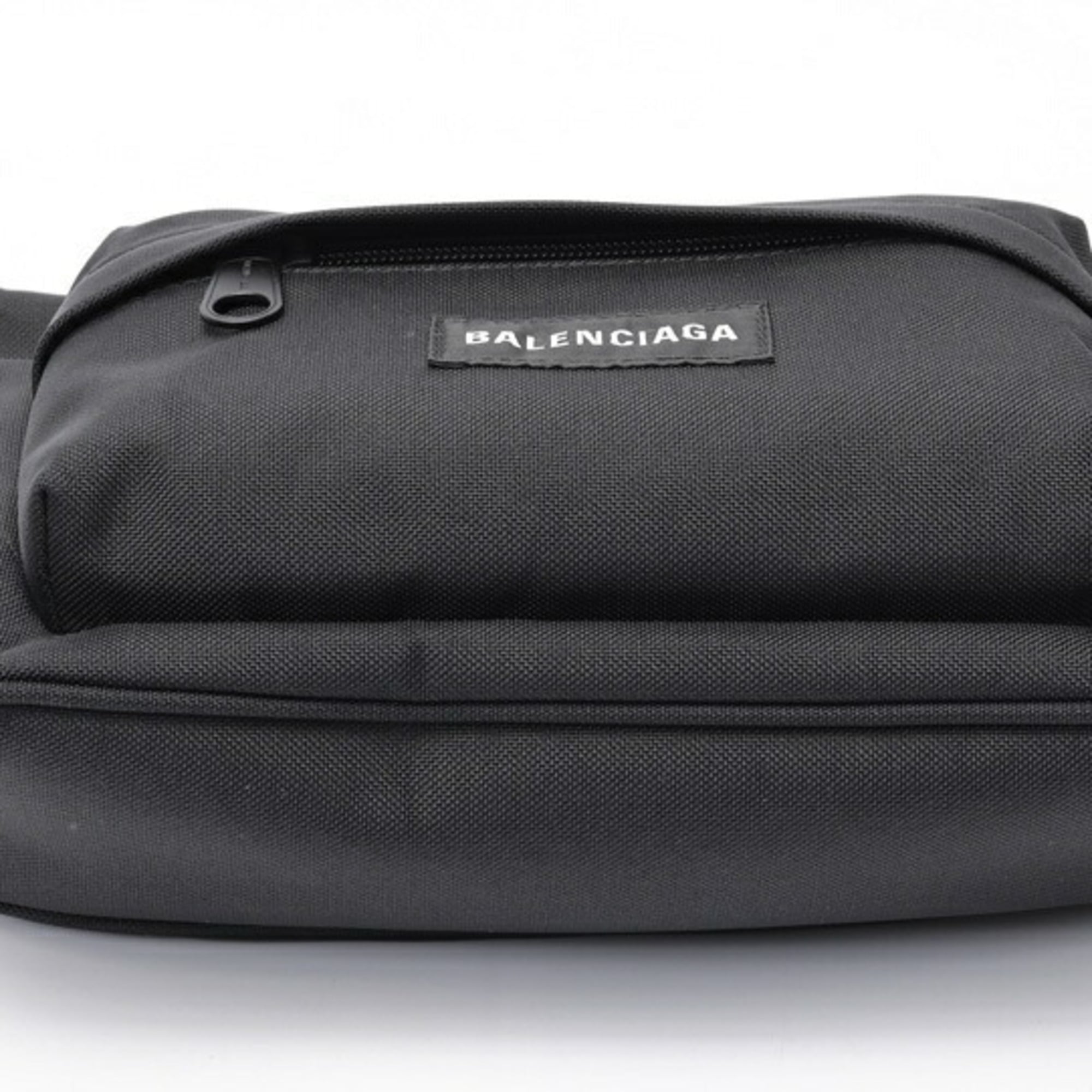 Balenciaga Black Nylon Shoulder Bag (Pre-Owned)