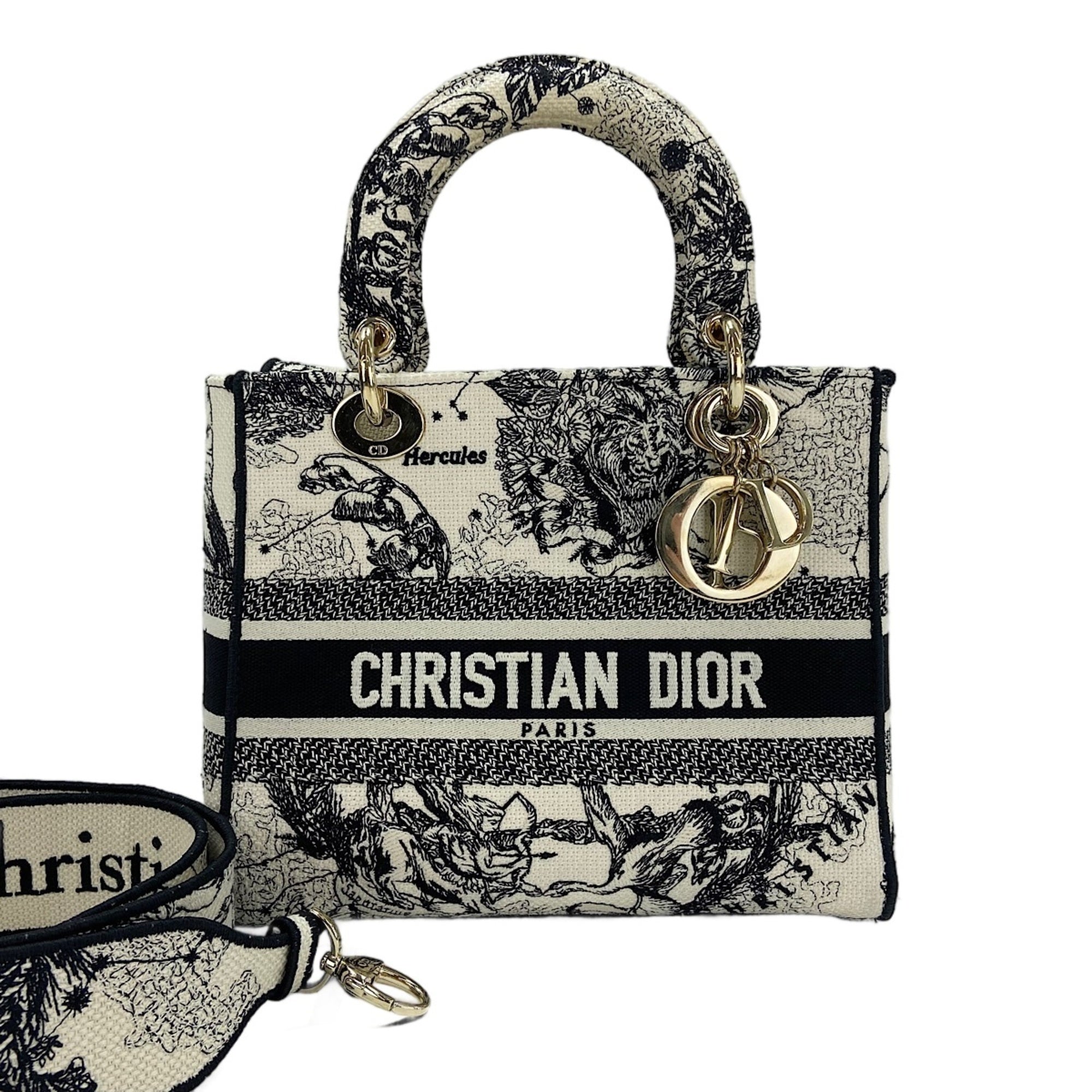 Christian Dior Lady Dior Black Handbag (Pre-Owned)