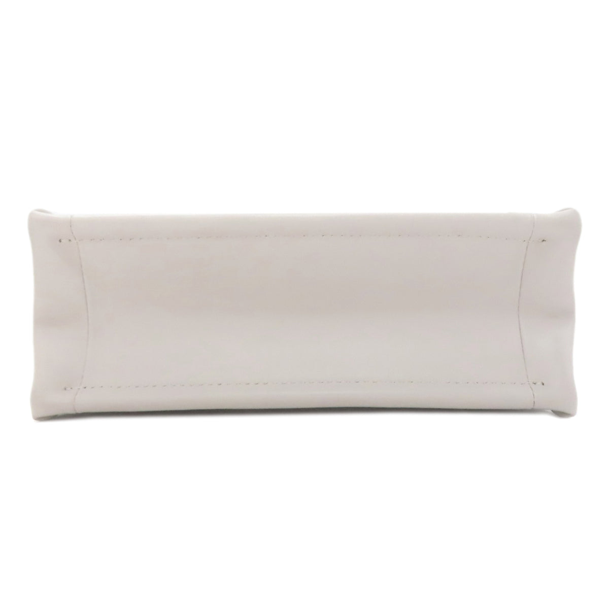 Christian Dior Gray White Leather Handbag (Pre-Owned)