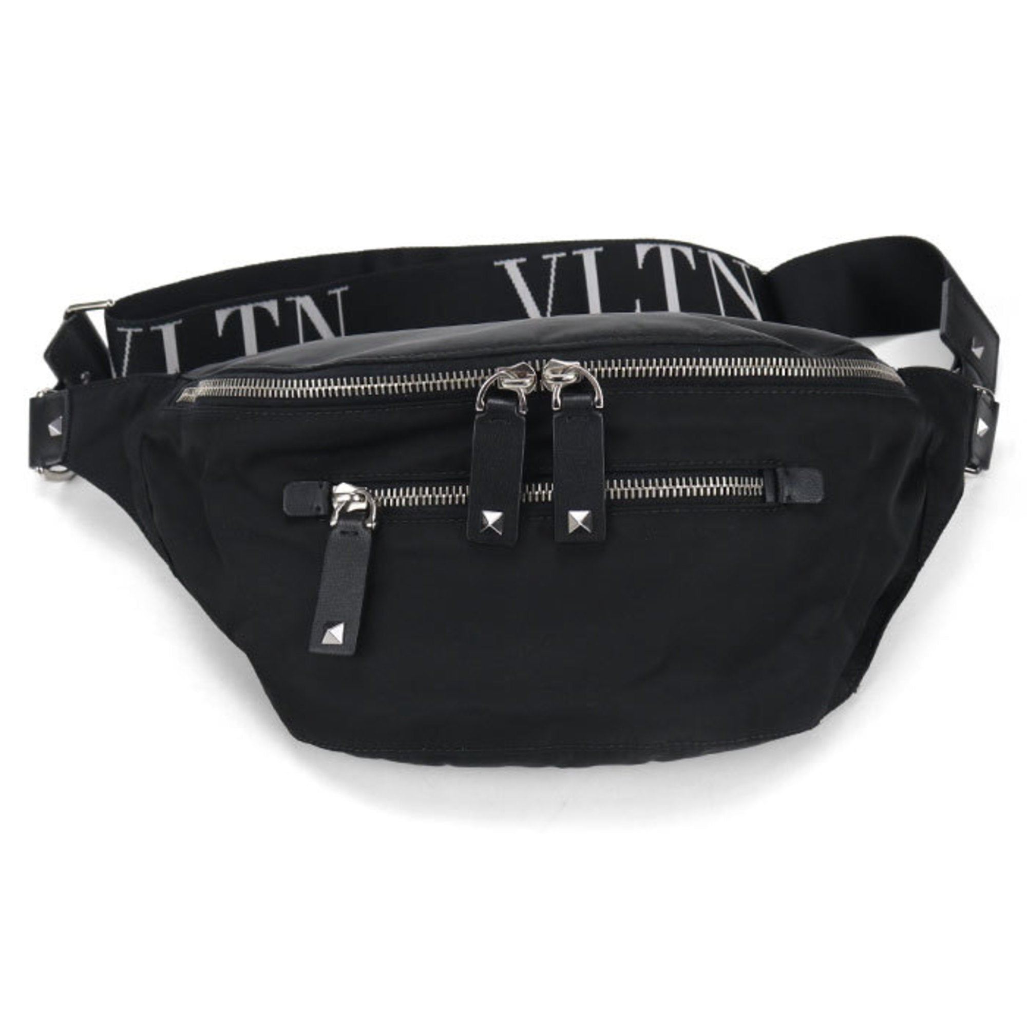 Valentino Garavani Black Nylon Sling Bag (Pre-Owned)