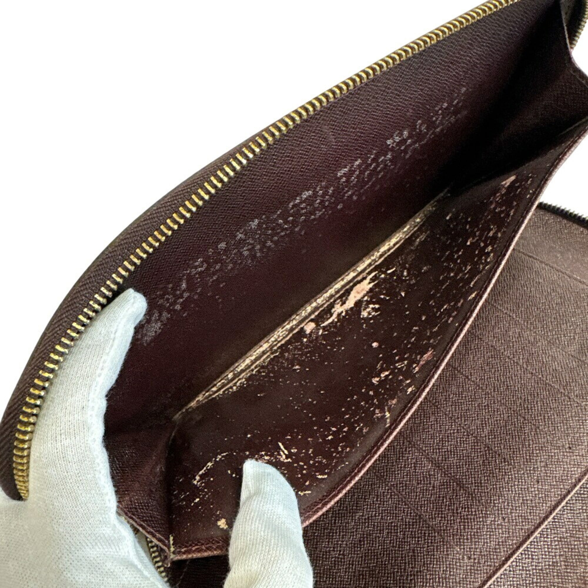 Louis Vuitton Acajou Bordeaux Galle Leather (Pre-Owned)