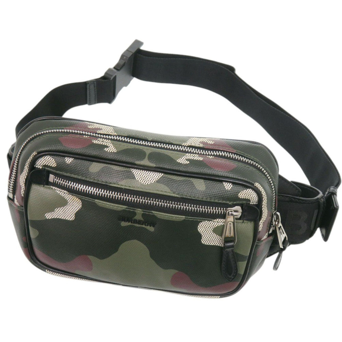 Burberry Green Pvc Sling Bag (Pre-Owned)