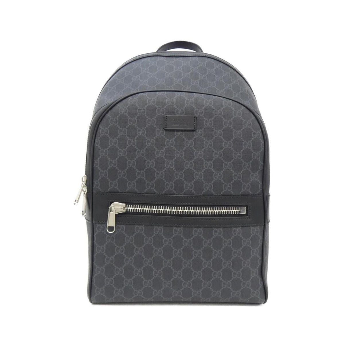 Gucci Black Gg Supreme Backpack (Pre-Owned)