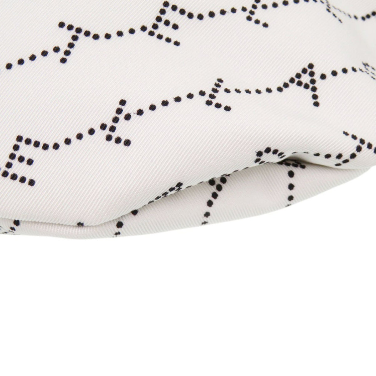 Stella Mccartney Black White Nylon Fanny Pack Sling Bag (Pre-Owned)