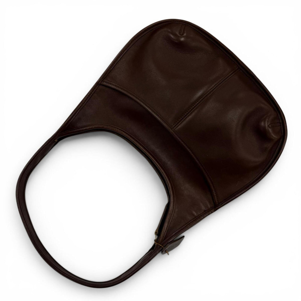 Coach Brown Leather Shoulder Bag (Pre-Owned)