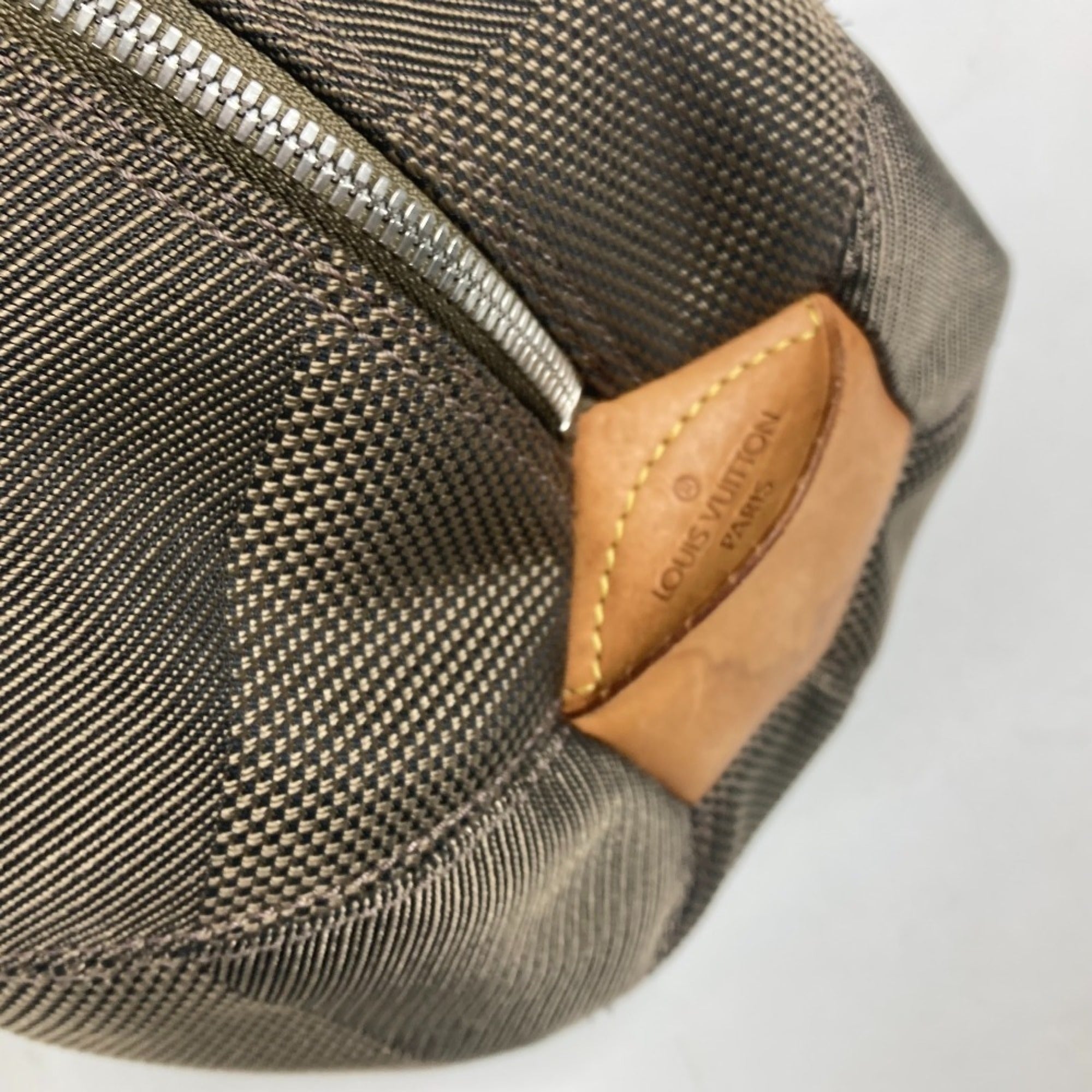 Louis Vuitton Earth Khaki Damier Geant Boston Bag Shoulder Bag (Pre-Owned)