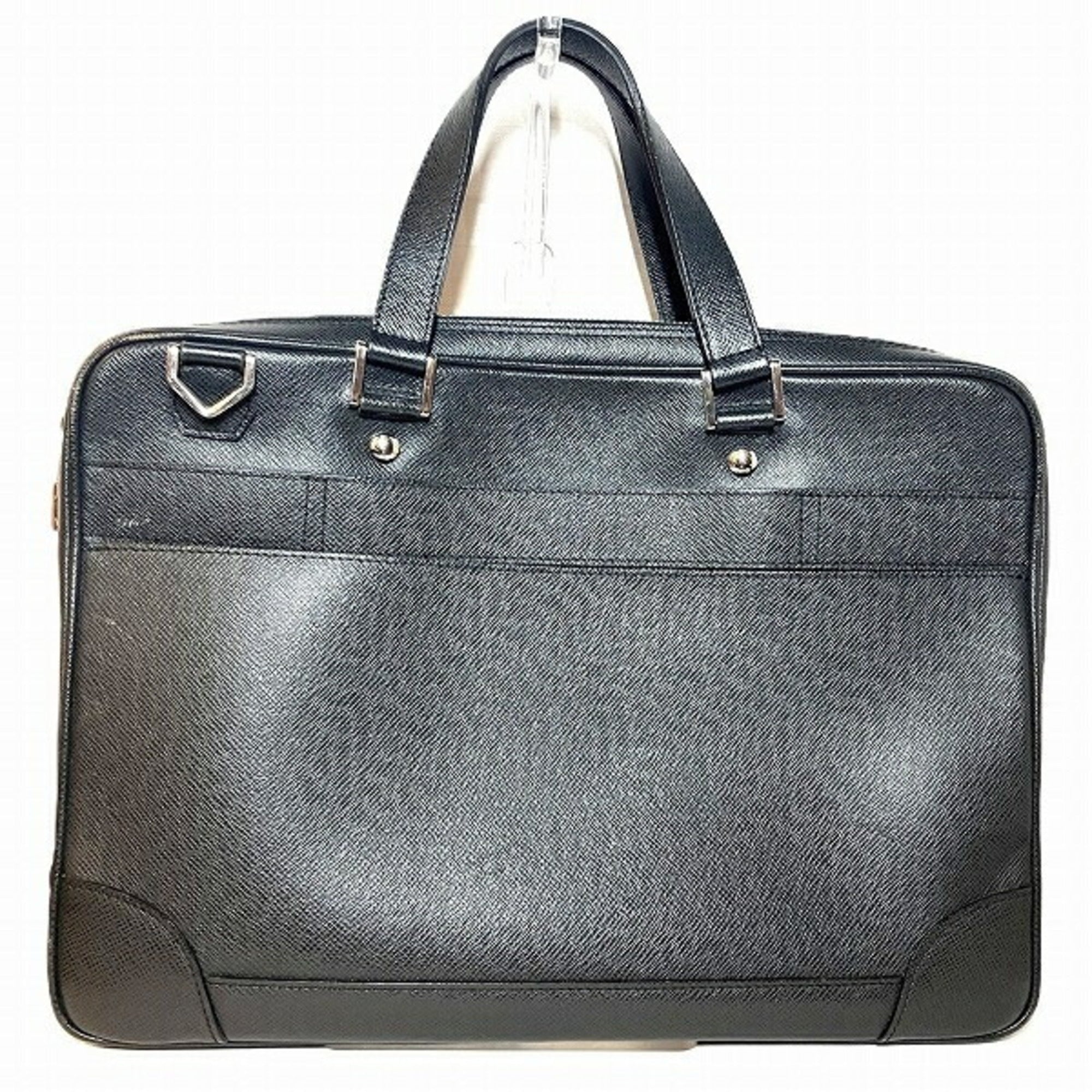 Louis Vuitton Ardoise Taiga Leather Handbag (Pre-Owned)