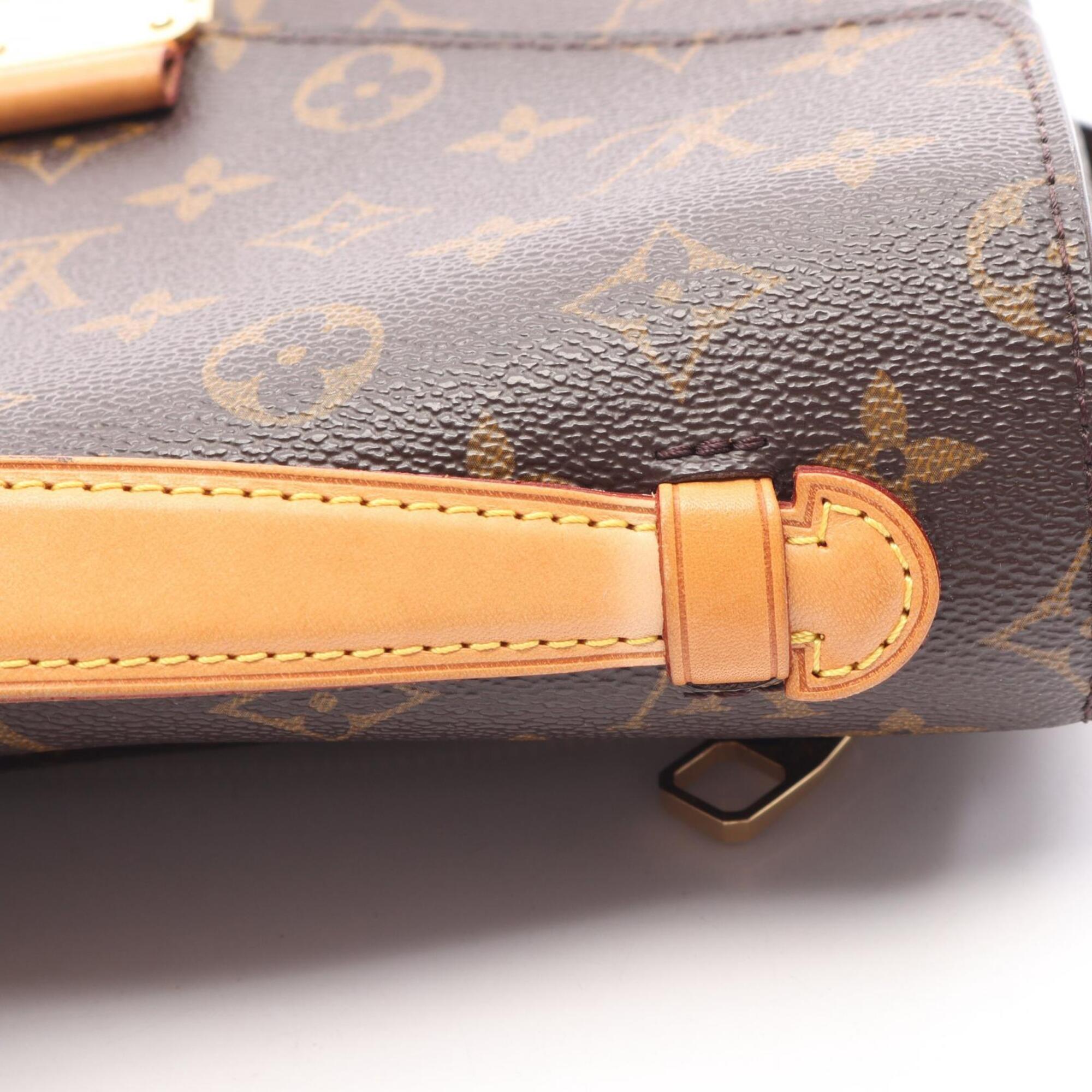 Louis Vuitton Brown Pvc Leather Handbag Pochette (Pre-Owned)
