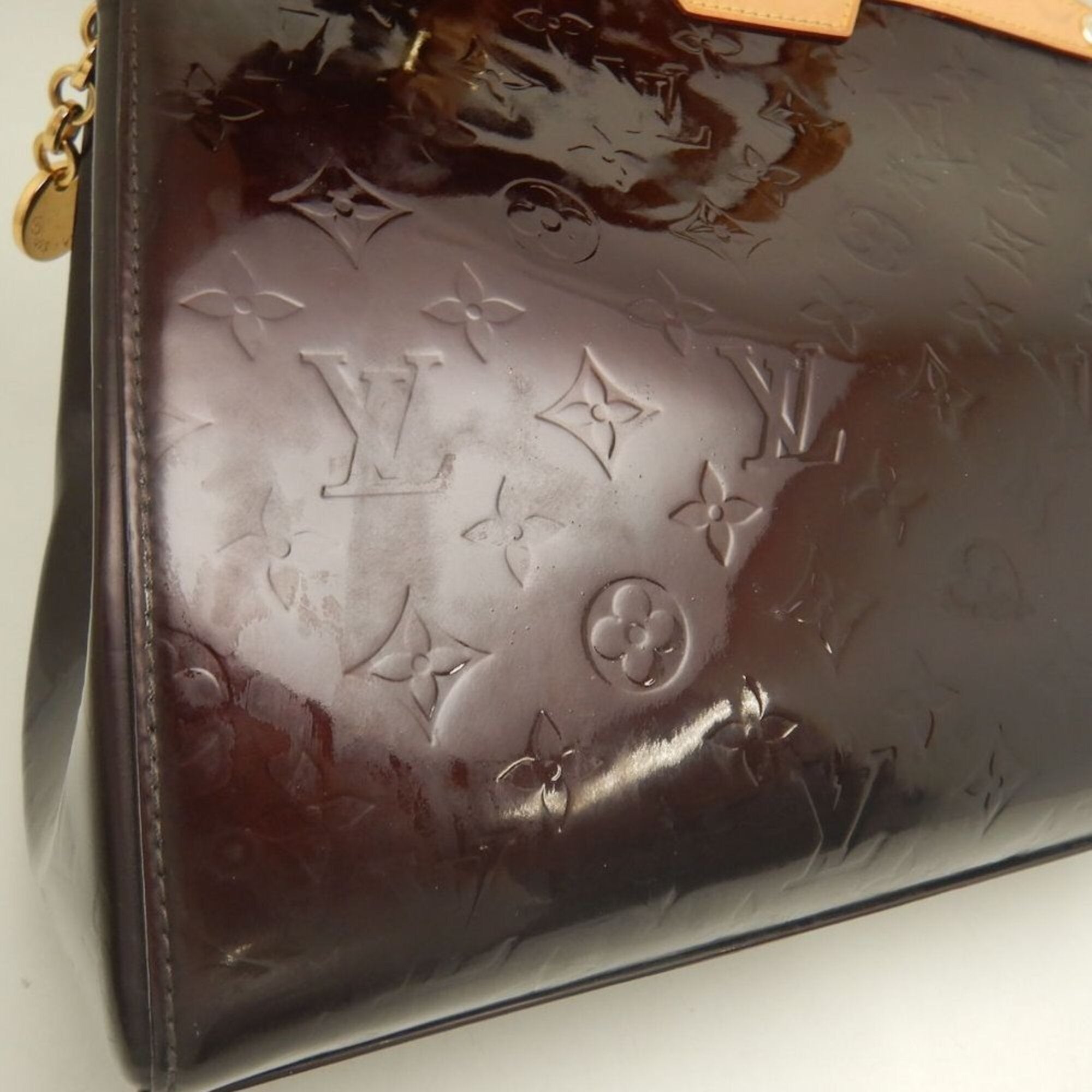 Louis Vuitton Monogram Vernis Amarante Monogram Vernis Handbag (Pre-Owned)