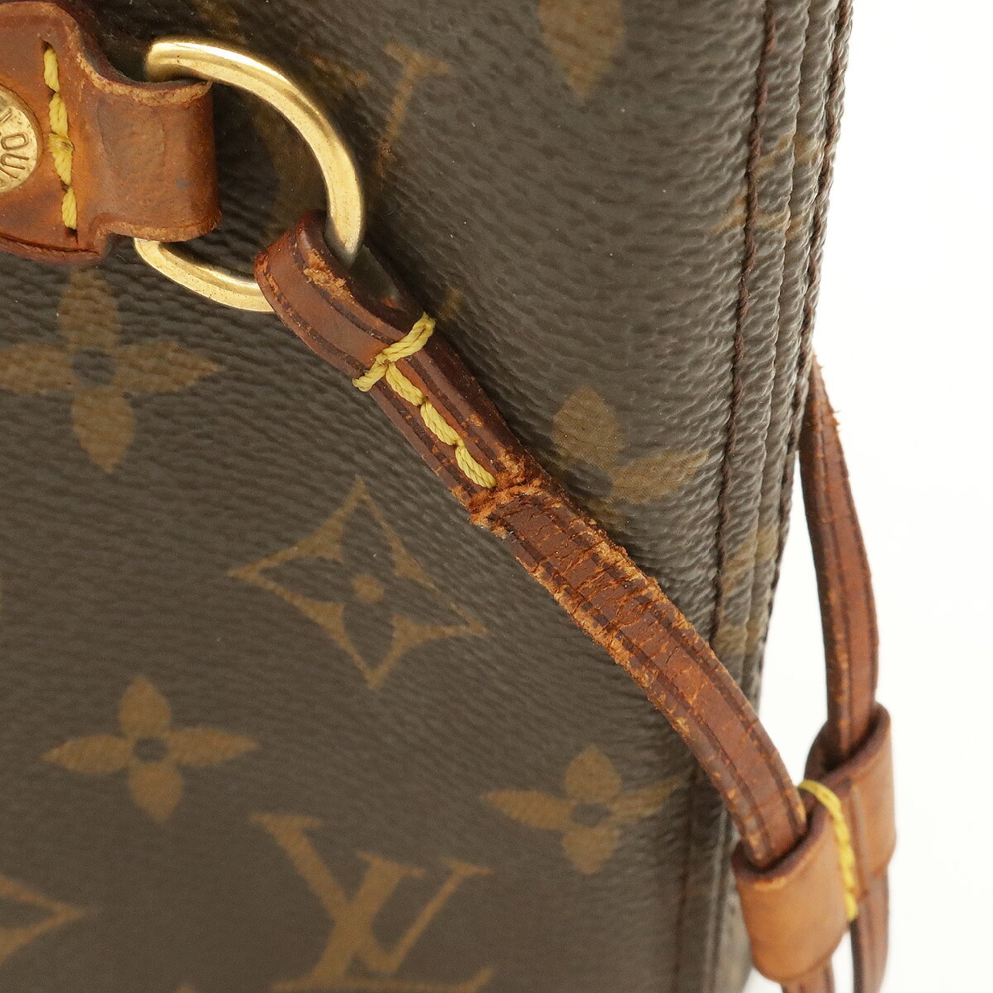 Louis Vuitton Brown Monogram White Monogram Shoulder Bag Tote Bag (Pre-Owned)