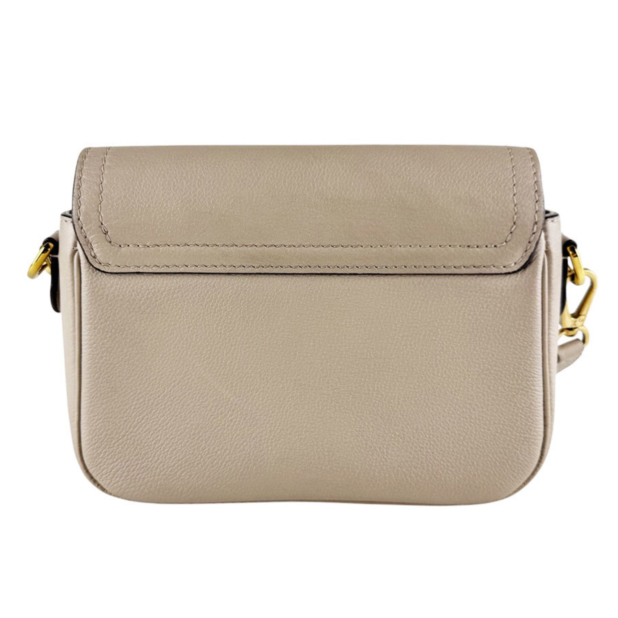 Louis Vuitton Grayish Leather Shoulder Bag (Pre-Owned)