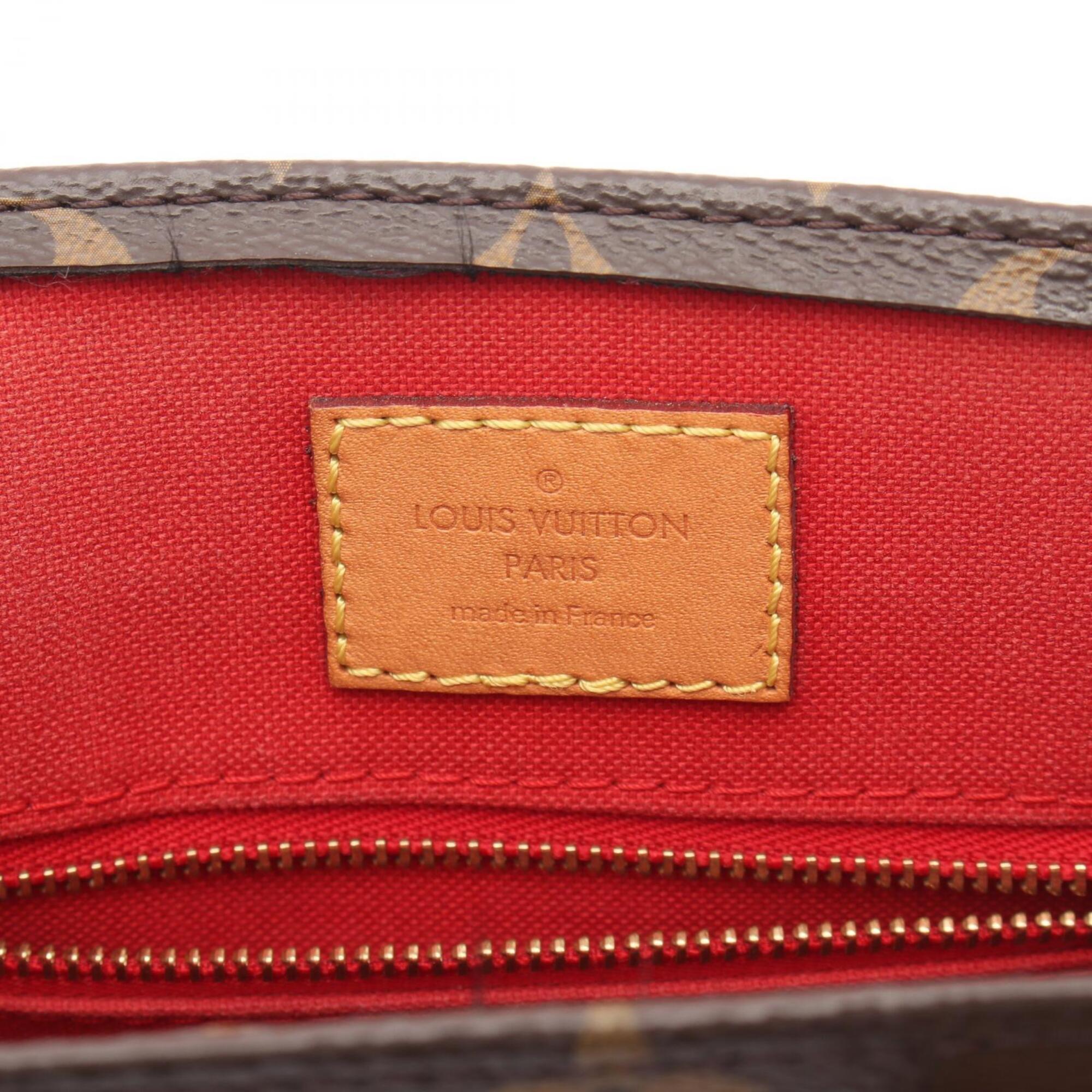 Louis Vuitton Brown Monogram Pvc Leather Handbag (Pre-Owned)