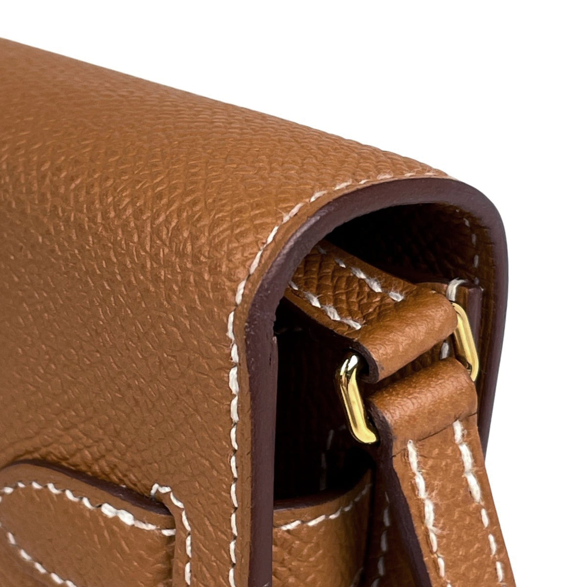 Hermes Gold Epsom Leather Leather Shoulder Bag (Pre-Owned)
