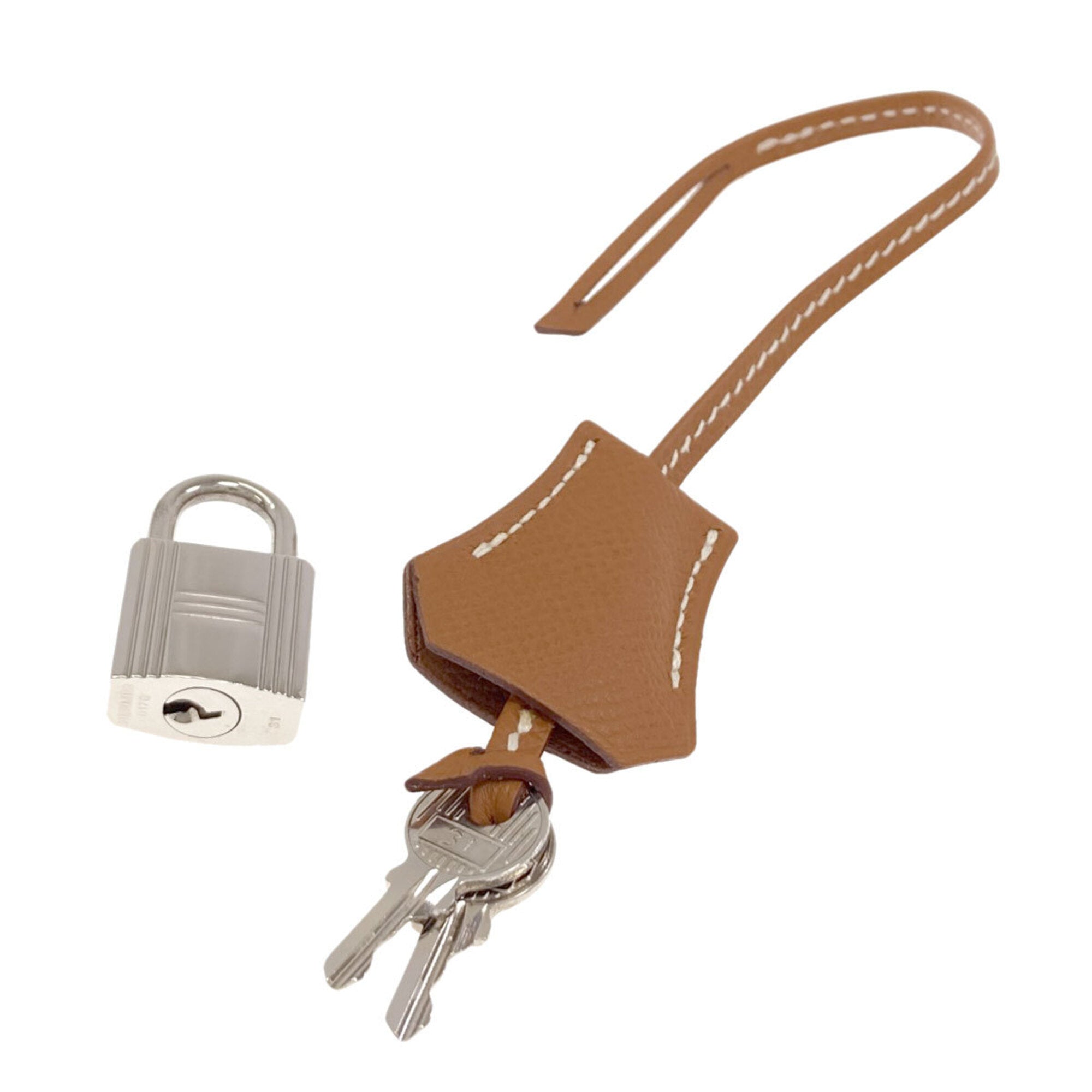 Hermes Gold Epsom Leather Handbag (Pre-Owned)