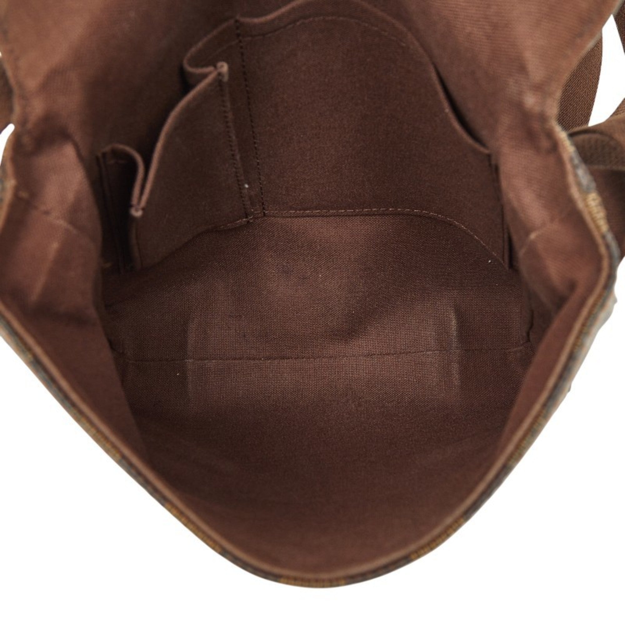 Louis Vuitton Brown Pvc Leather Shoulder Bag (Pre-Owned)