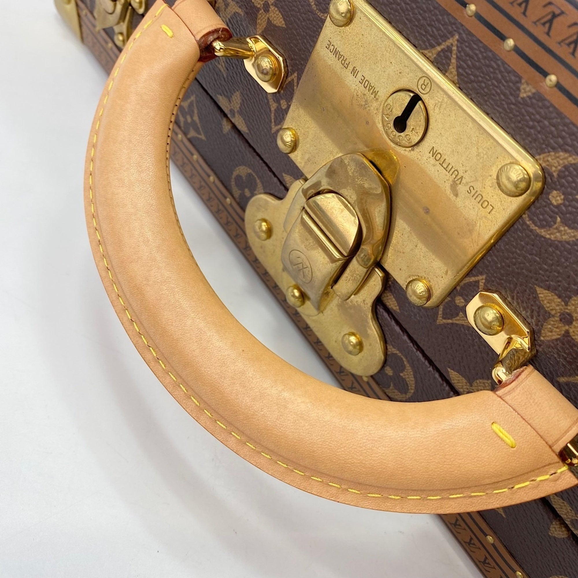 Louis Vuitton Brown Galle Boston Bag (Pre-Owned)
