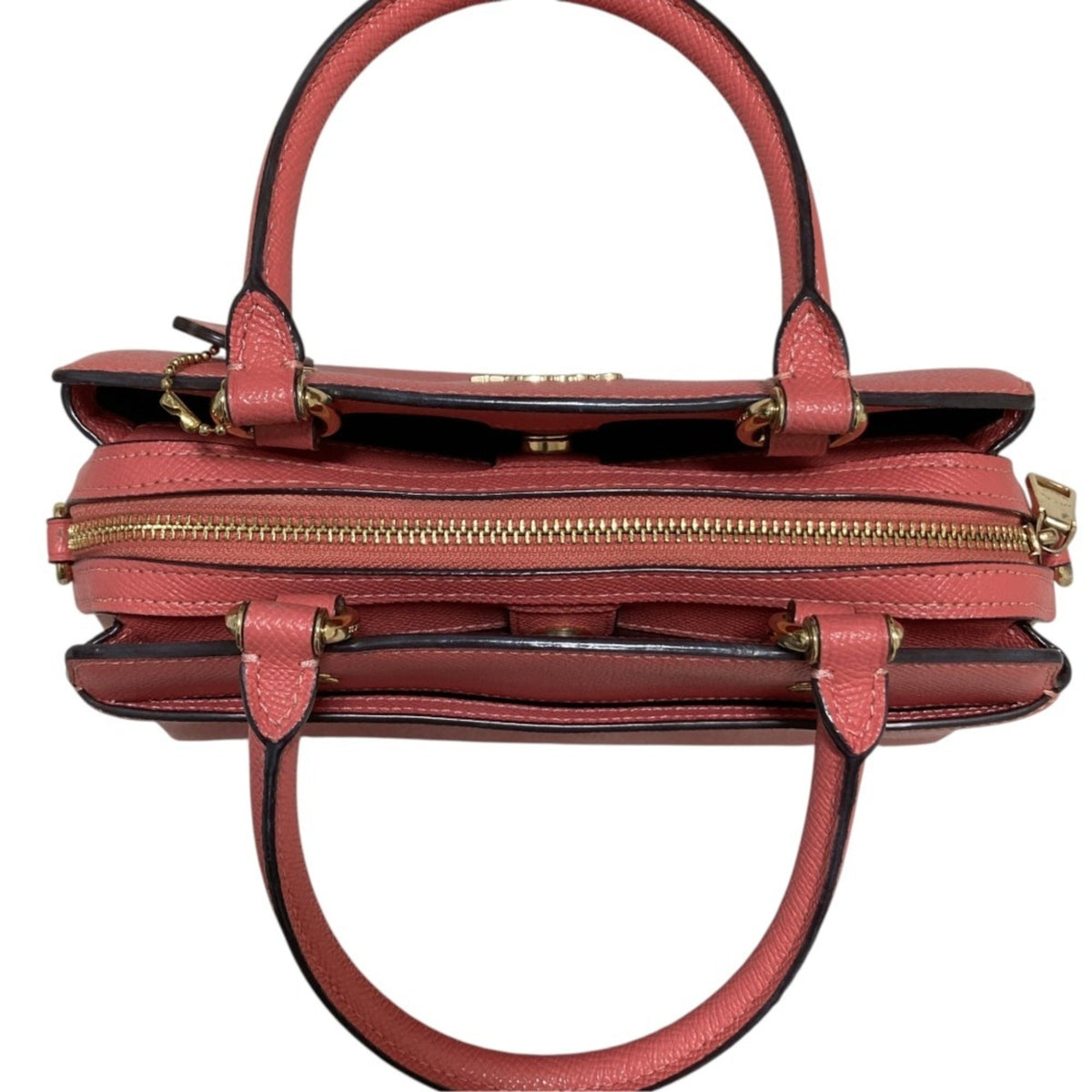 Coach Pink Leather Handbag (Pre-Owned)