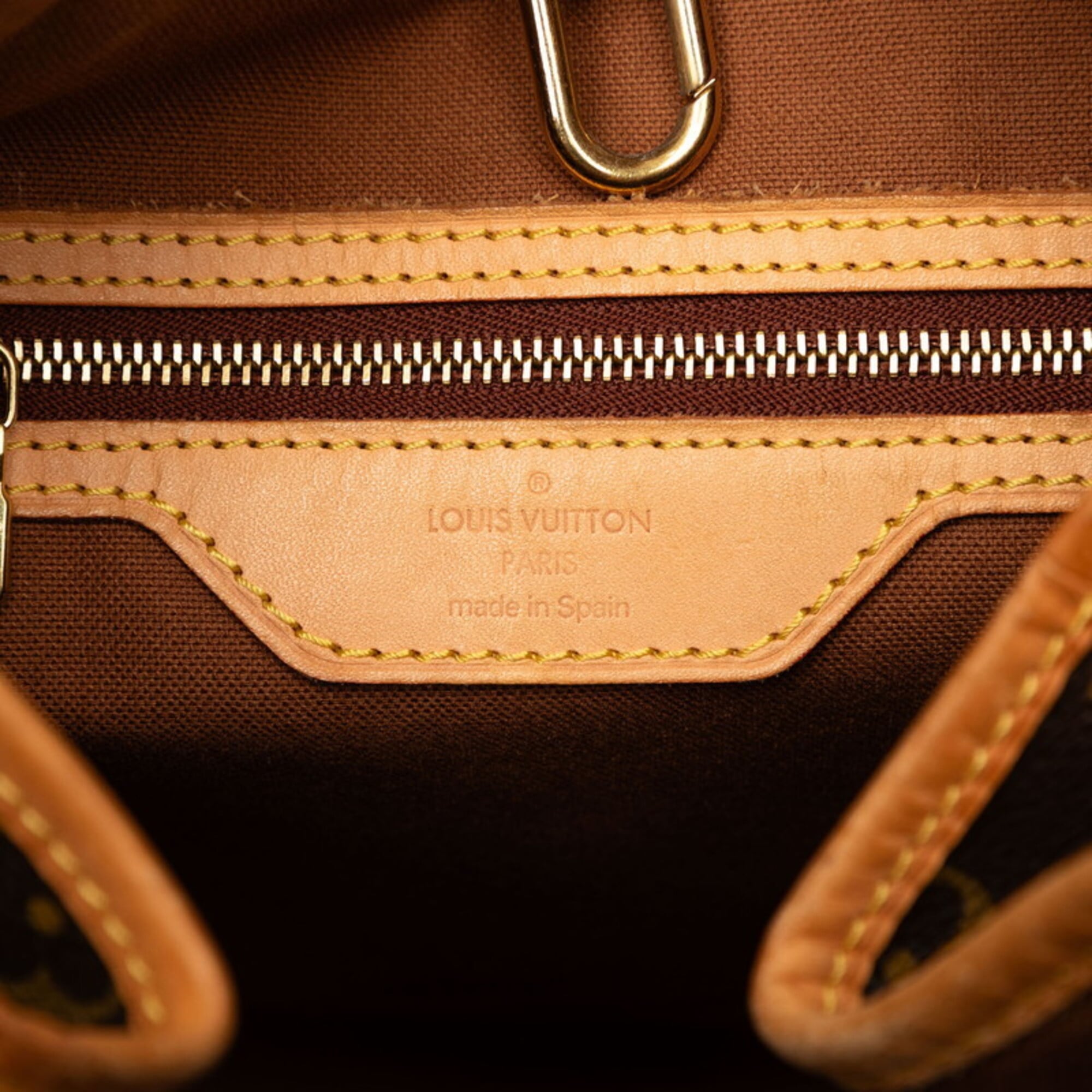 Louis Vuitton Brown Pvc Leather Shoulder Bag Tote Bag (Pre-Owned)