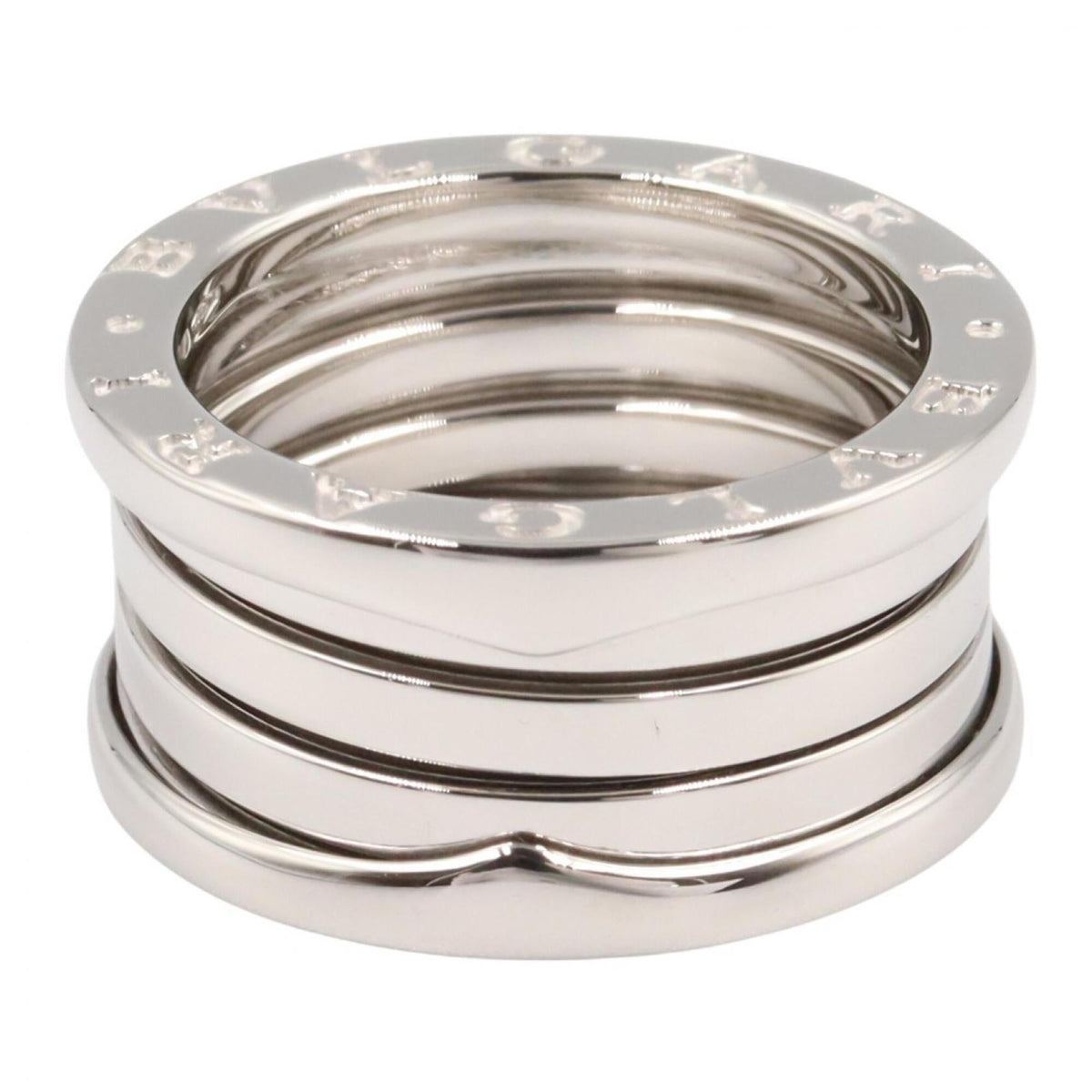 Bvlgari White Gold White Gold (18K) Band Ring (Pre-Owned)