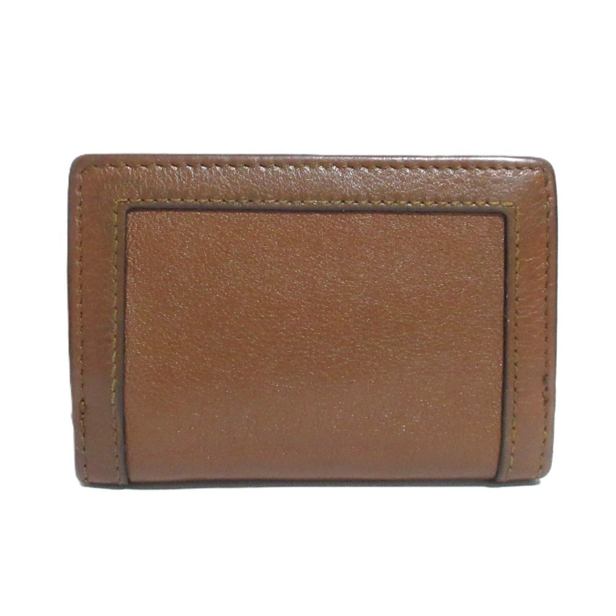 Gucci Bamboo Brown Wallet (Tri-Fold) (Pre-Owned)