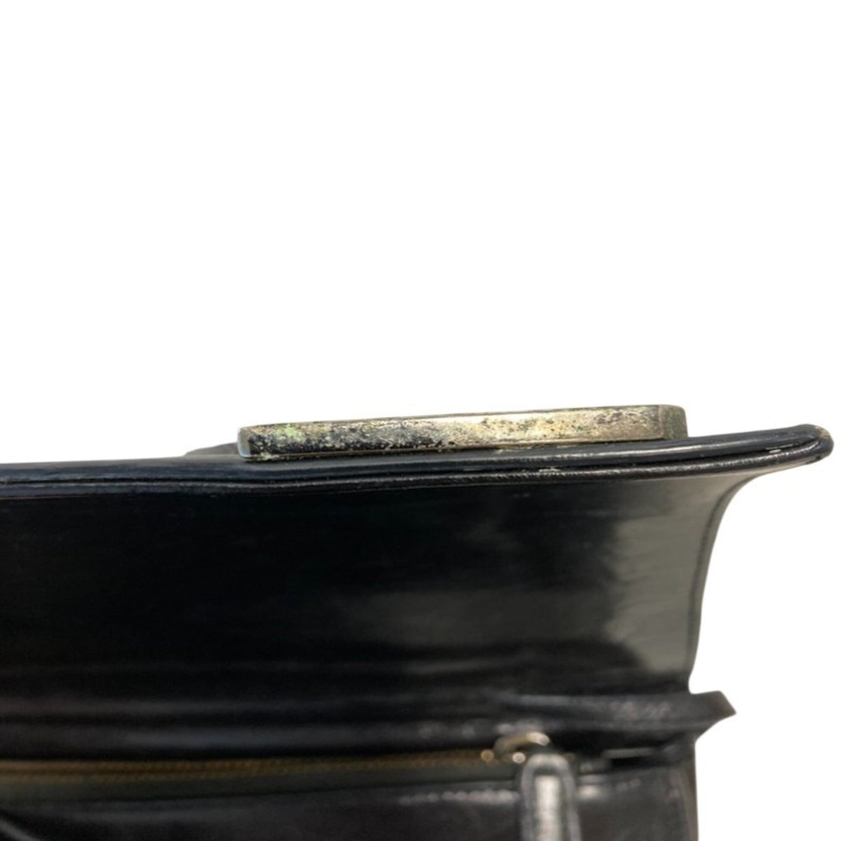 Saint Laurent Black Leather Shoulder Bag (Pre-Owned)
