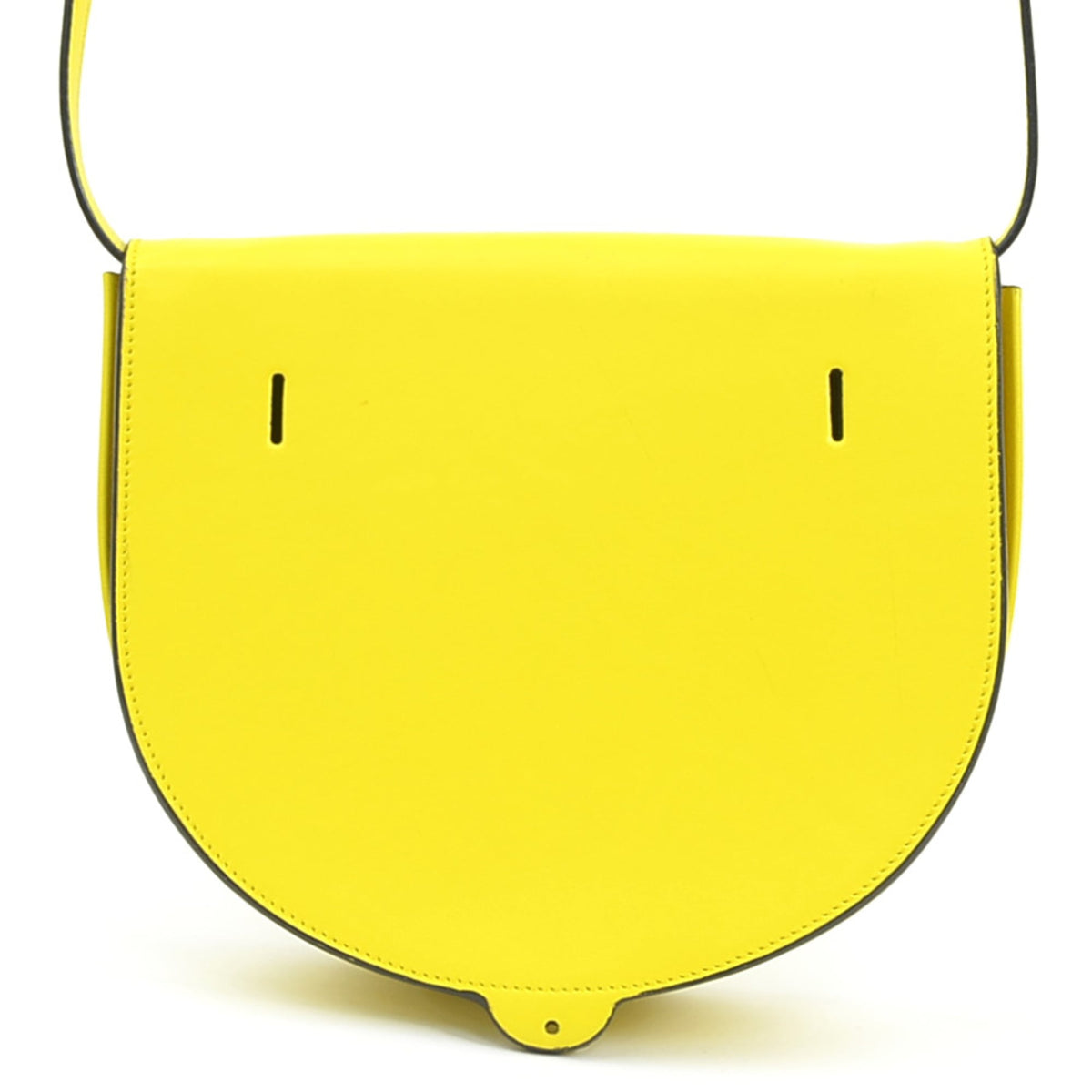 Loewe Yellow Leather Pouch Shoulder Bag (Pre-Owned)