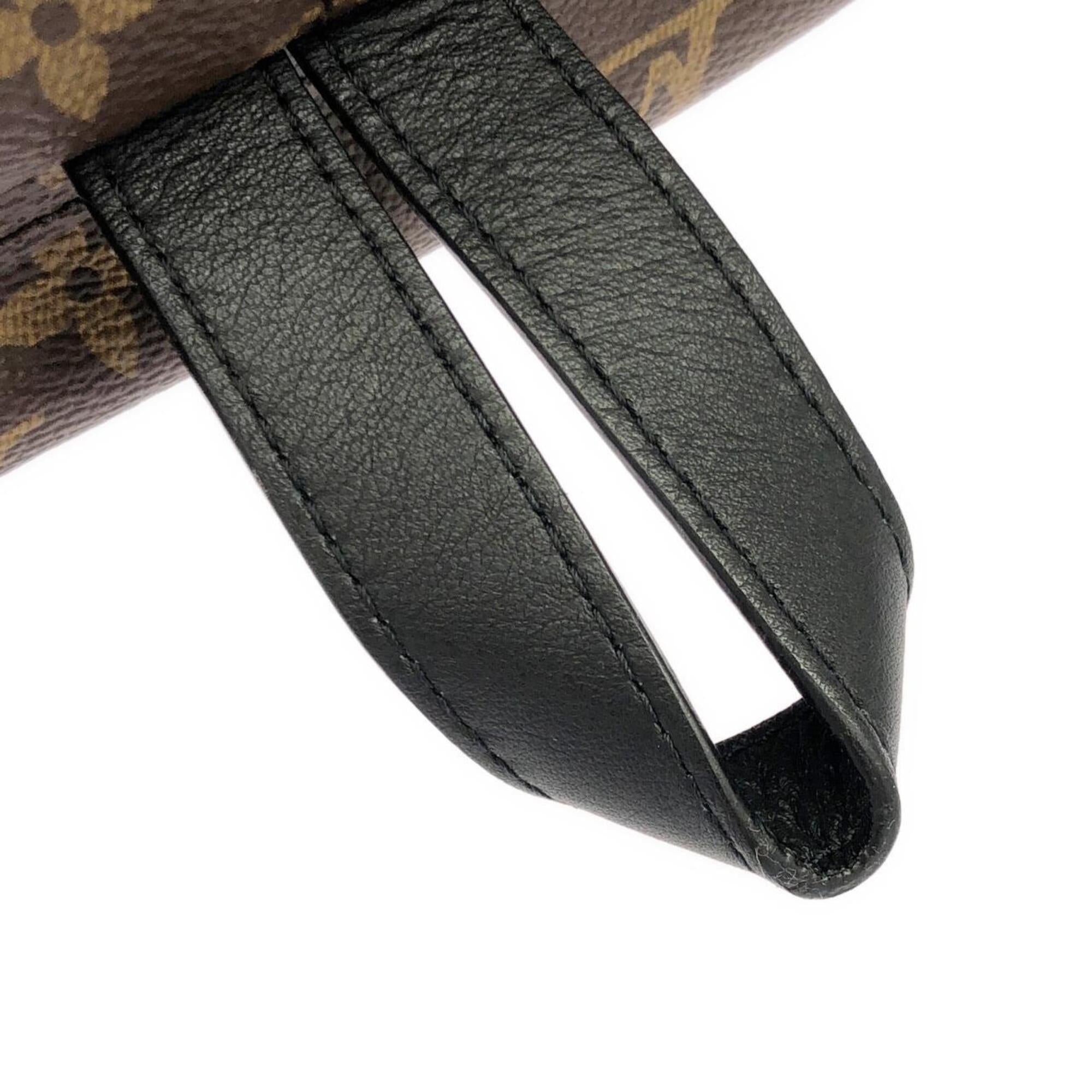 Louis Vuitton Marron Coated Canvas Backpack (Pre-Owned)