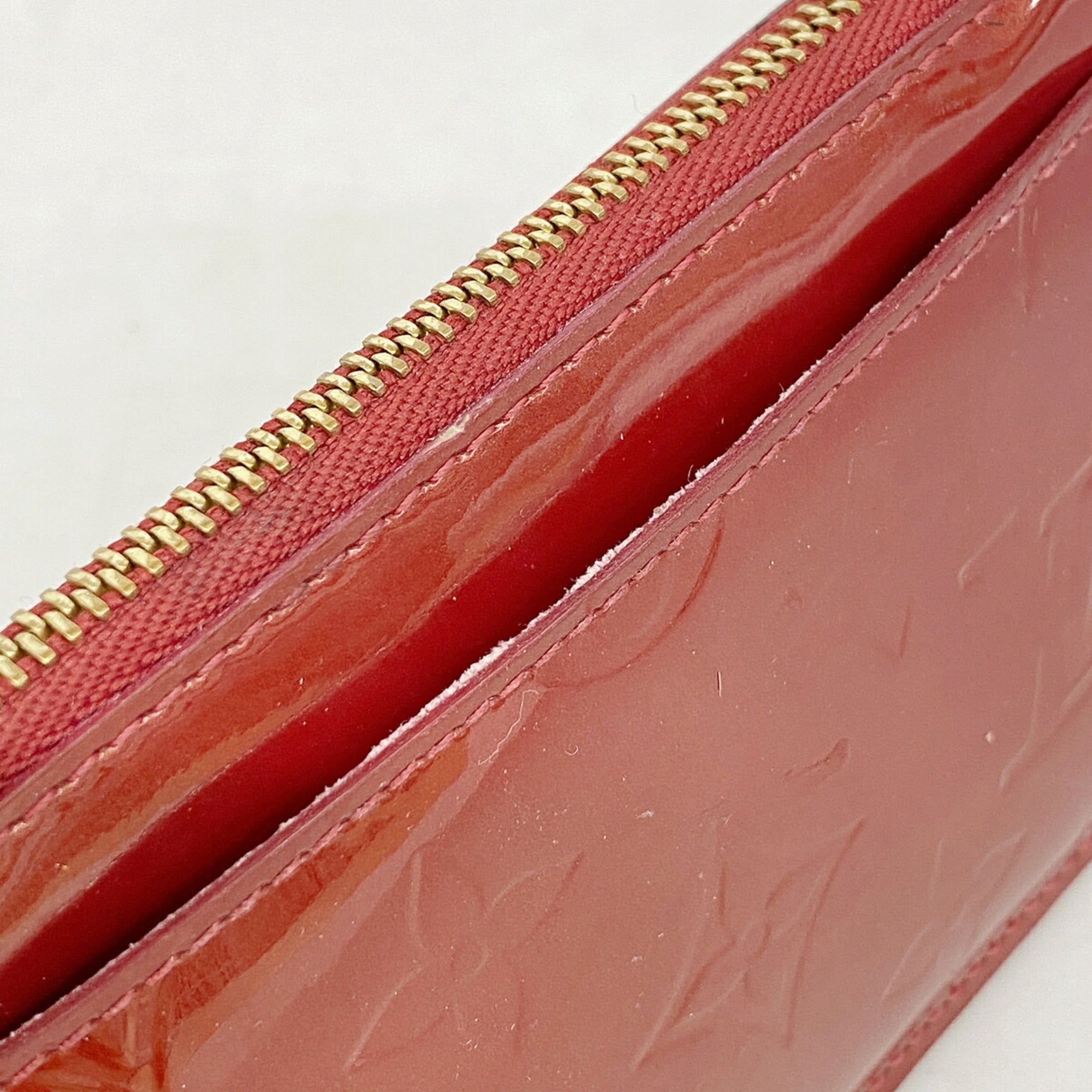 Louis Vuitton Rouge Grenadine Coin Purse/Coin Case (Pre-Owned)