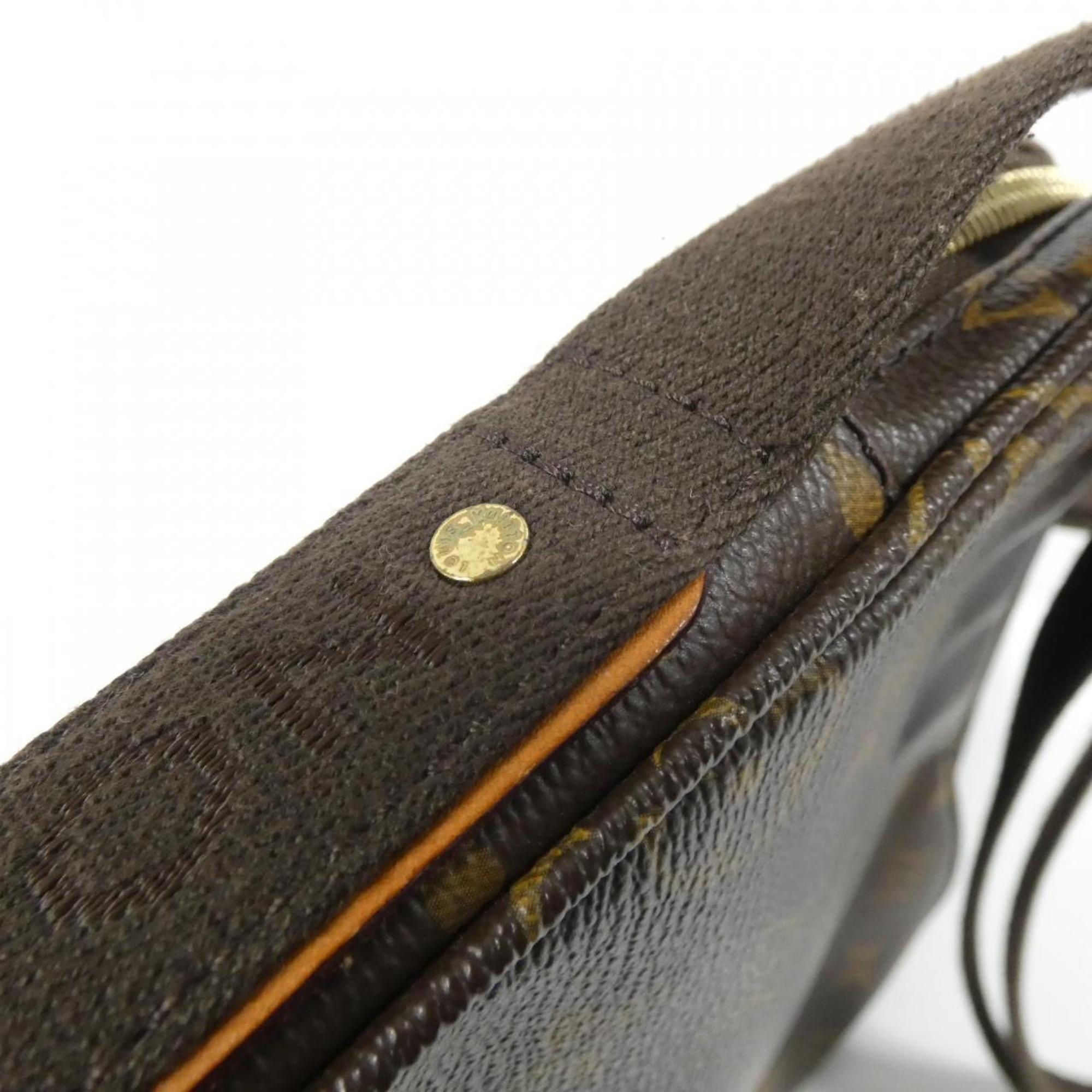 Louis Vuitton Brown Coated Canvas Shoulder Bag (Pre-Owned)