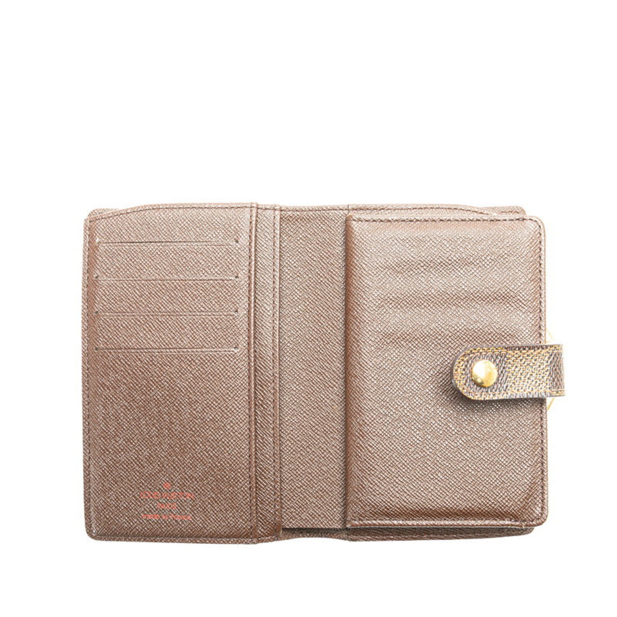 Louis Vuitton Brown Pvc Wallet (Tri-Fold) (Pre-Owned)