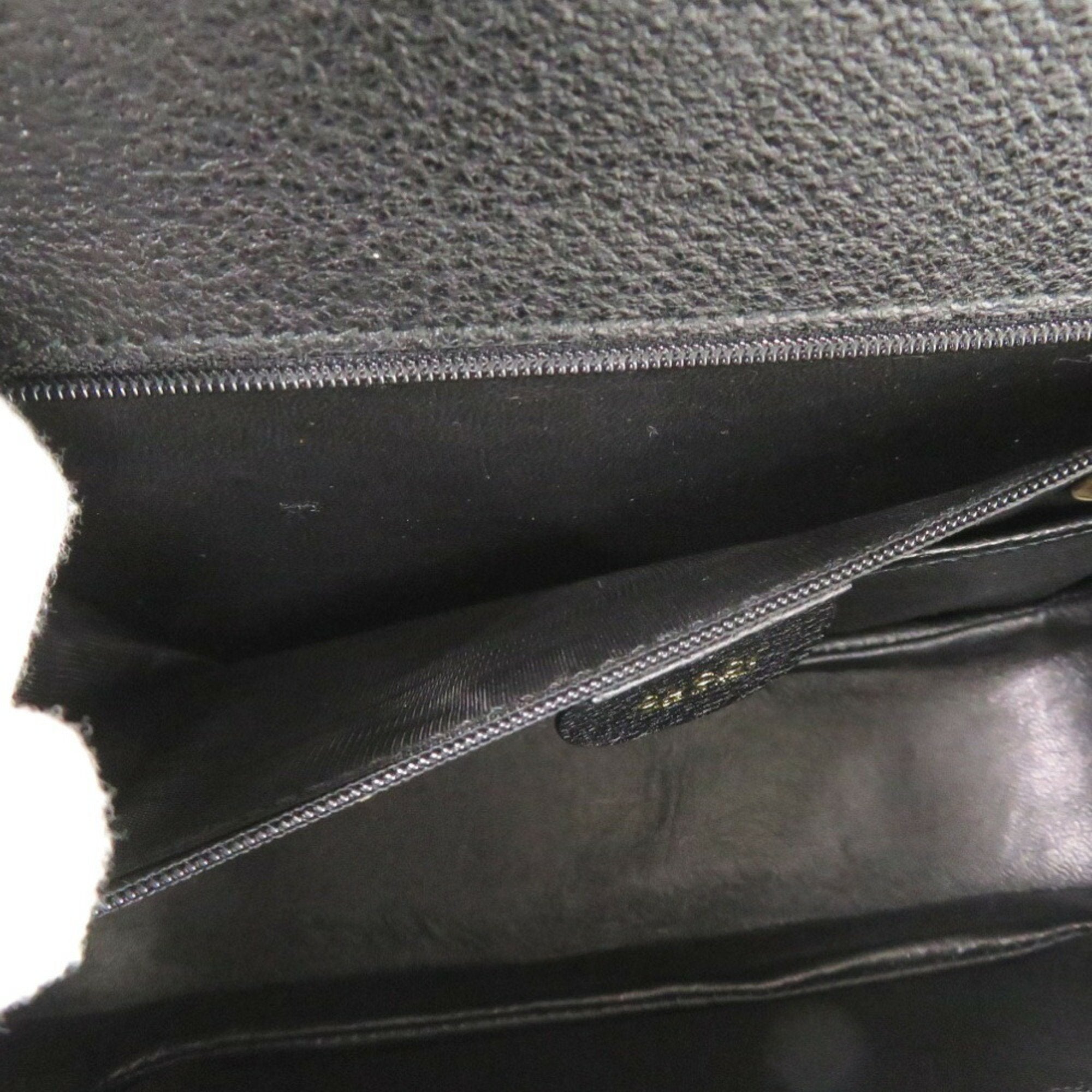 Gucci Black Leather Handbag (Pre-Owned)