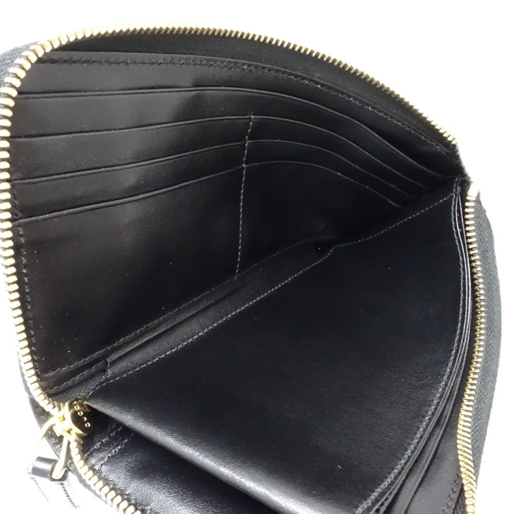 Gucci Black Leather Bill Wallet (Bi-Fold) (Pre-Owned)