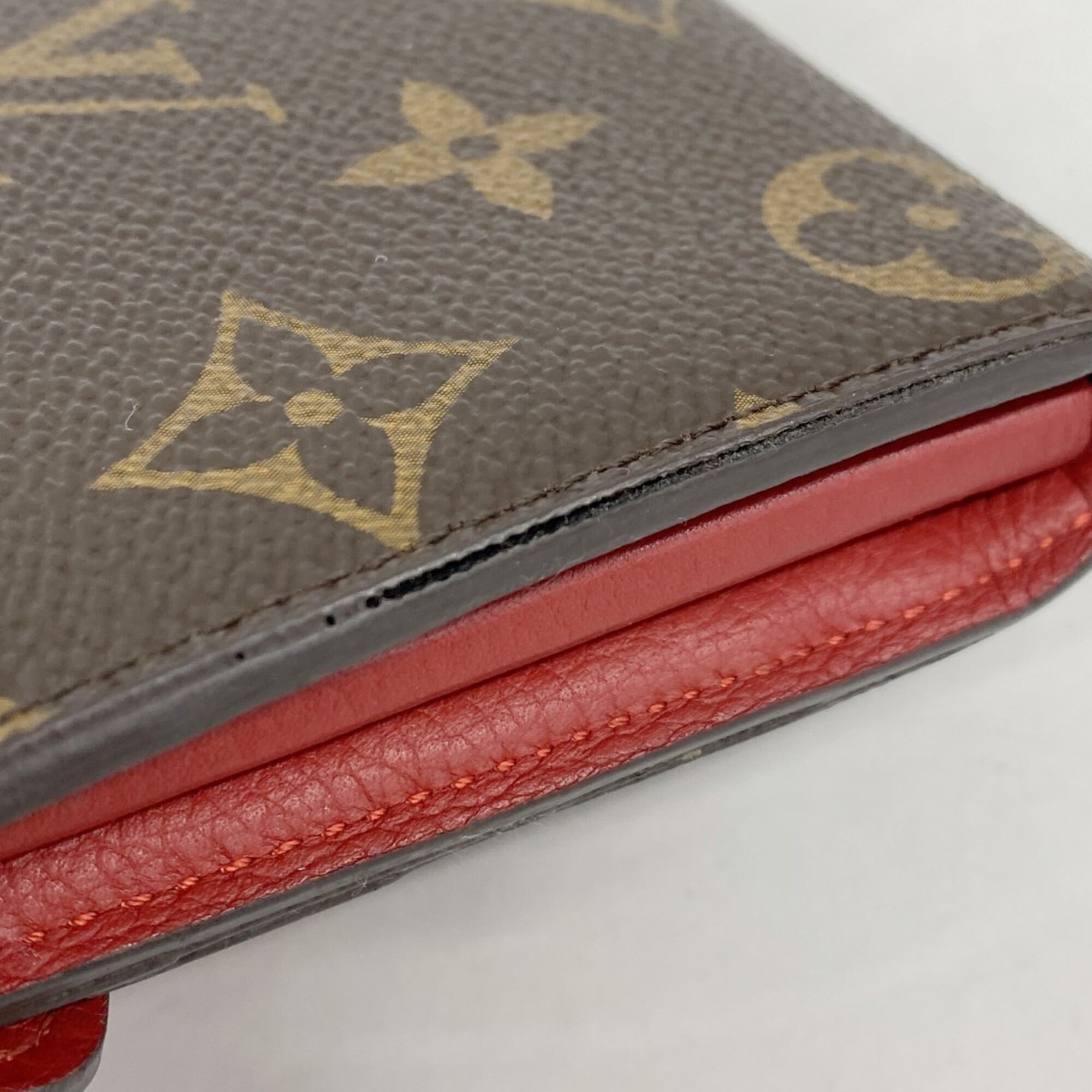 Louis Vuitton Cerise Long Wallet (Bi-Fold) (Pre-Owned)