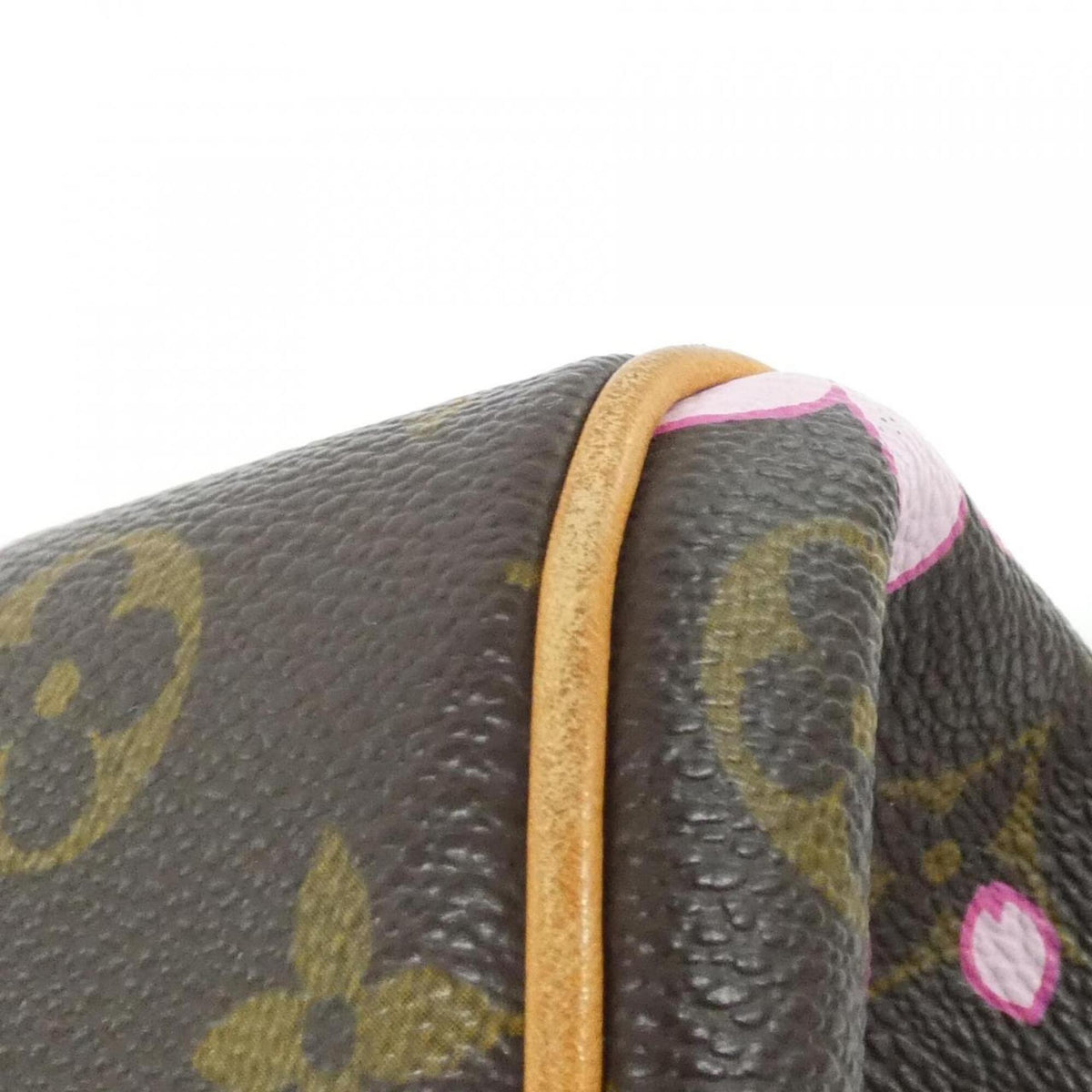 Louis Vuitton Marron Coated Canvas Handbag (Pre-Owned)