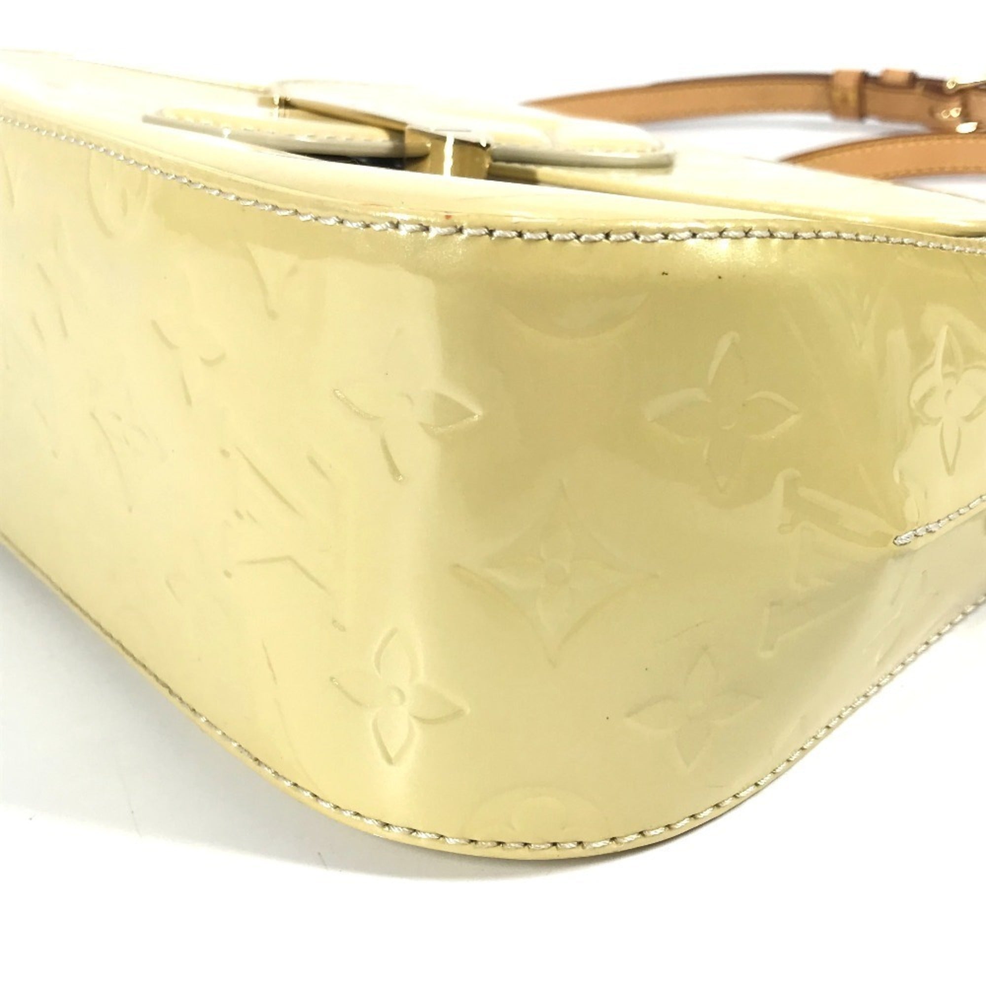 Louis Vuitton Yellow Monogram Vernis Shoulder Bag (Pre-Owned)