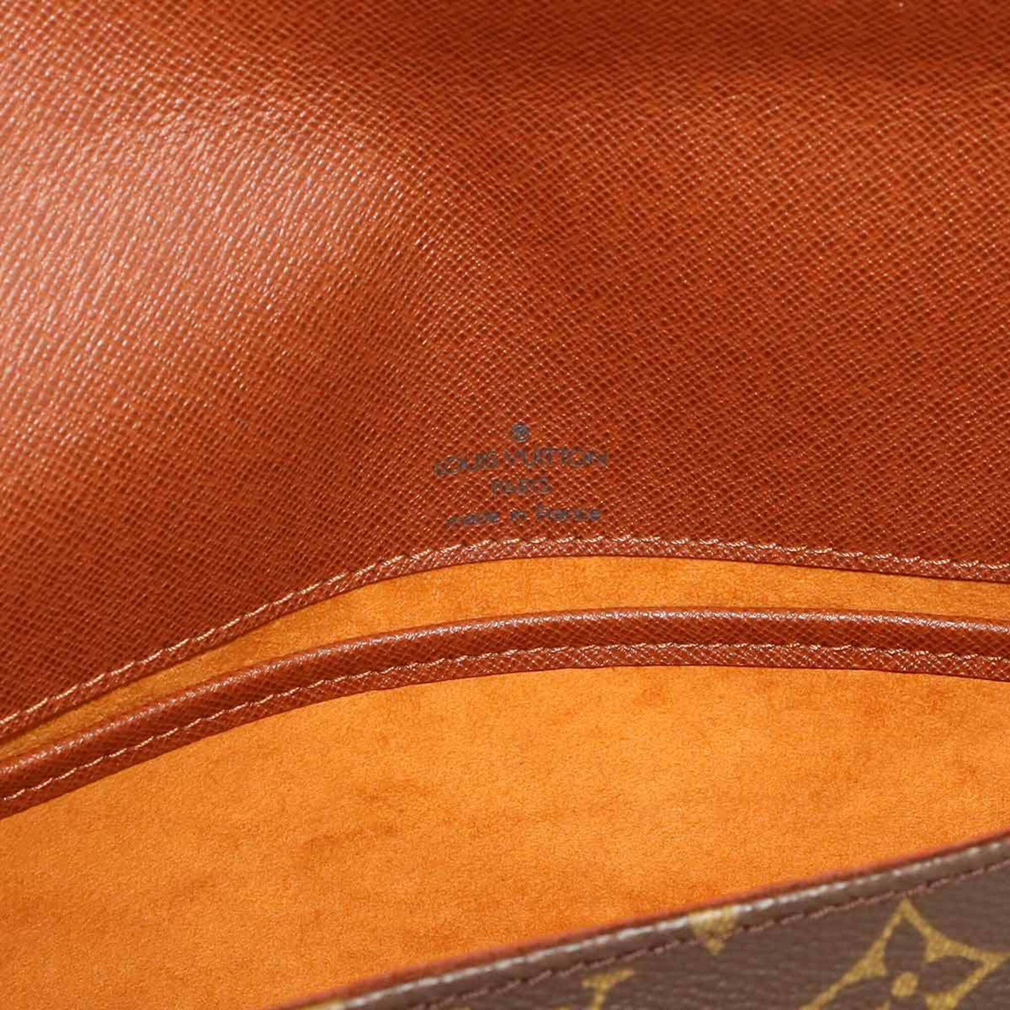 Louis Vuitton Brown Monogram Monogram Canvas Handbag Shoulder Bag (Pre-Owned)