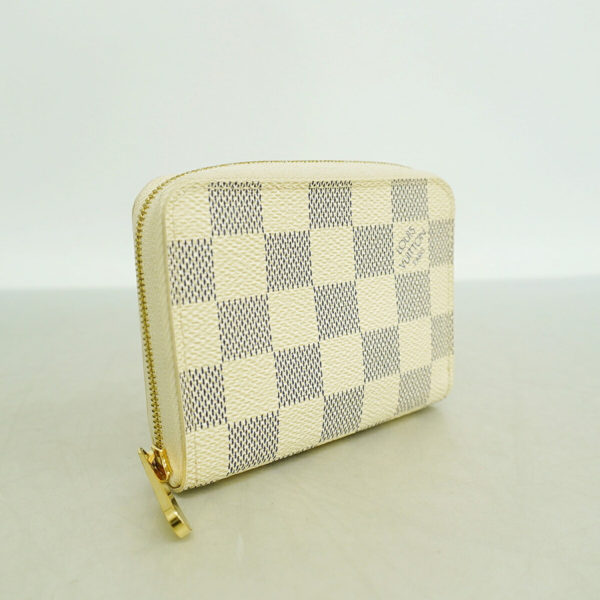 Louis Vuitton White Coin Purse/Coin Case (Pre-Owned)