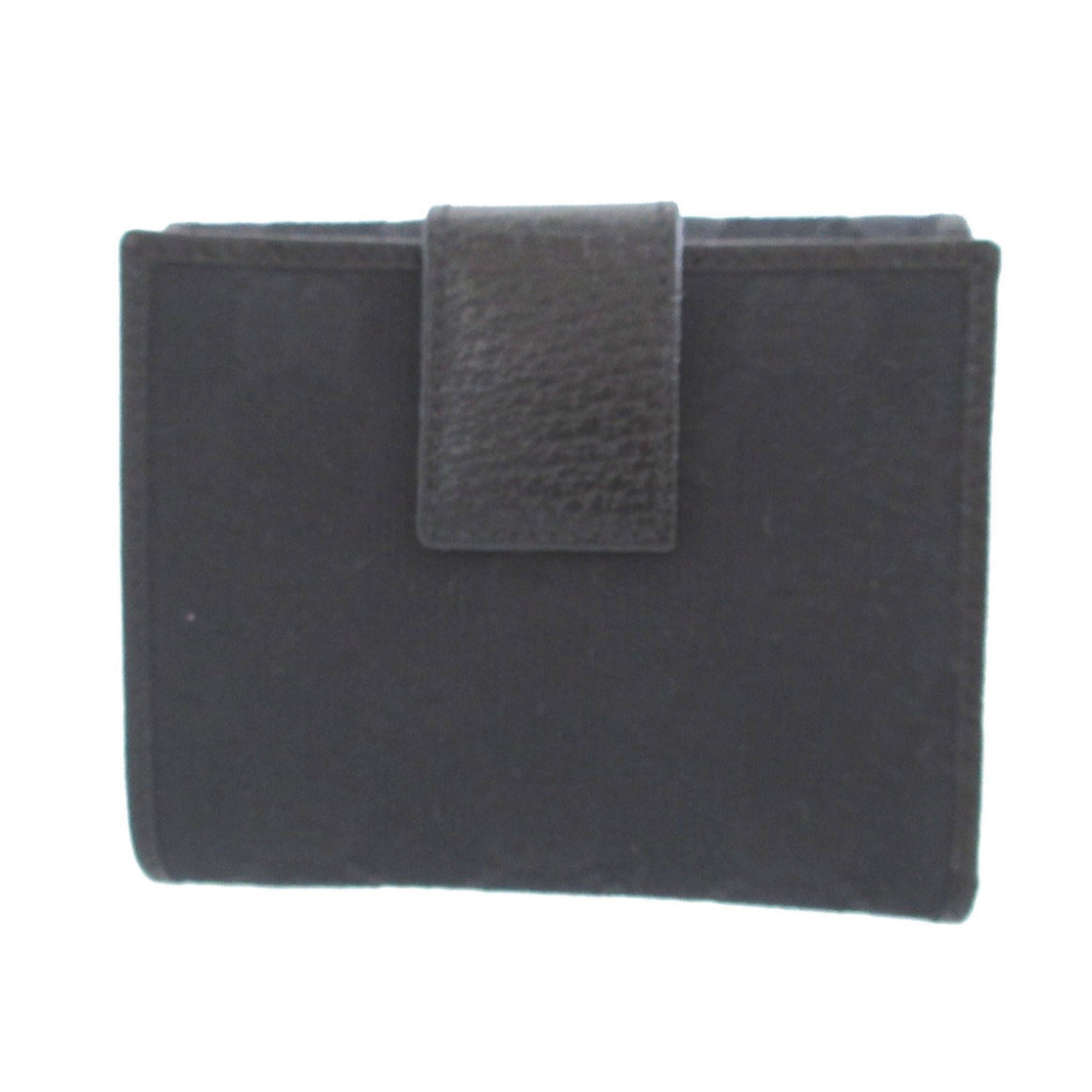 Gucci Black Gg Canvas Leather Wallet (Bi-Fold) (Pre-Owned)